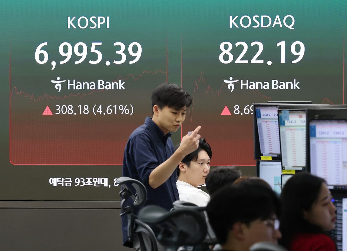 반도체 불기둥에 7000피 눈앞…골드만 “1만 2000 간다”