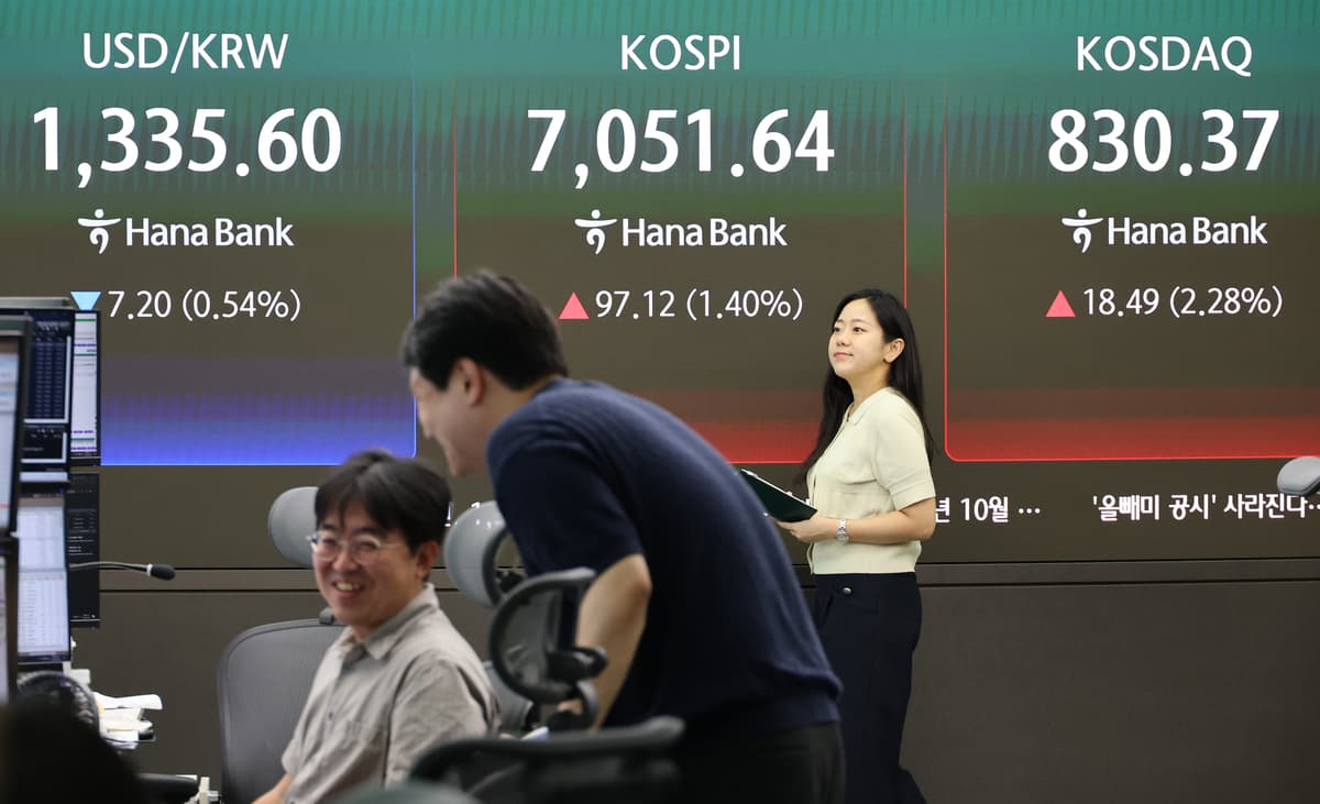 코스피 한달반 만에 7000 탈환…“반도체 사이클 구조적 변화”