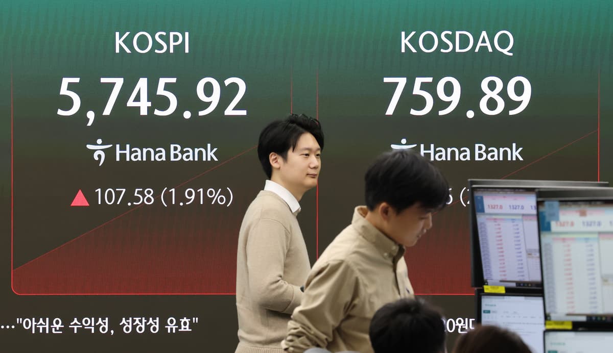 외국인·기관 쌍끌이에 AI 우려 누그러지며 코스피 10거래일 만에 6000선 회복