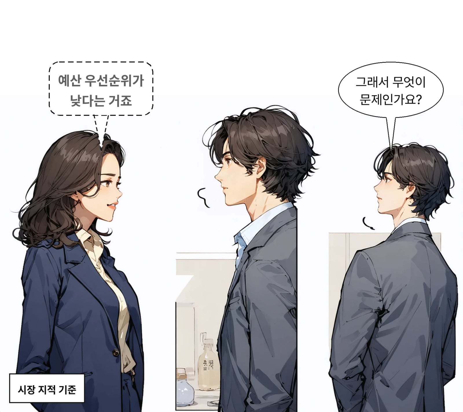 예산·인력 배정 우선순위가 낮다는 지적이 시장에서 나온다