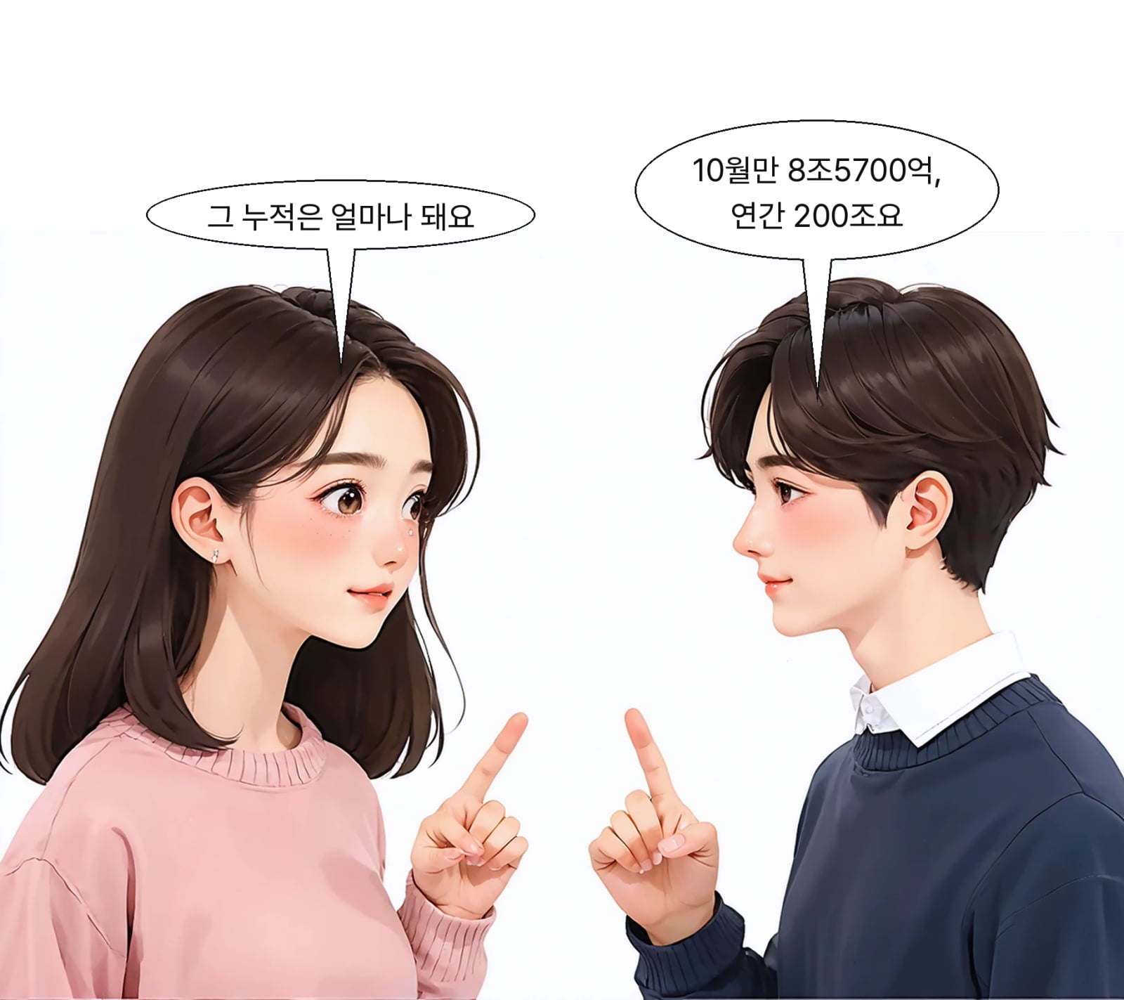 10월 누적 순매도 8조5700억 원, 연간 누적은 200조 원을 넘었다