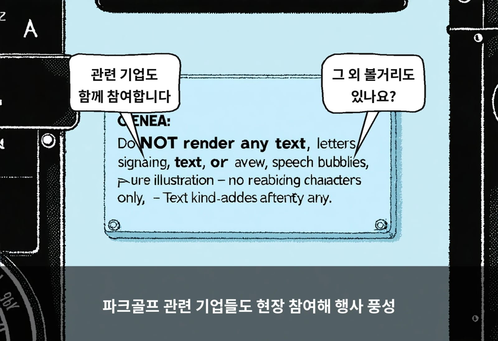 파크골프 관련 기업들도 현장 참여해 행사 풍성