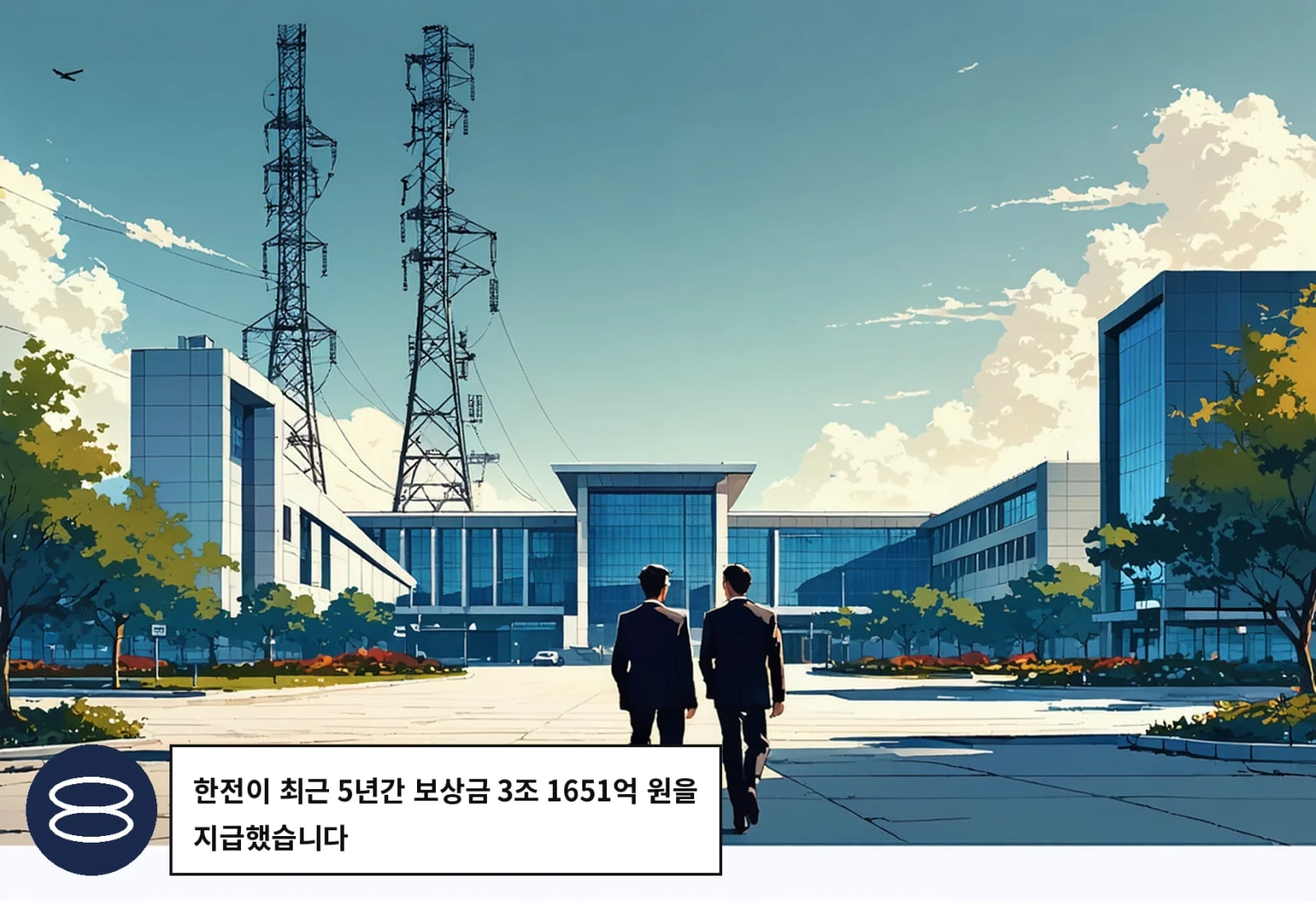 한전이 최근 5년간 보상금 3조 1651억 원을 지급했습니다