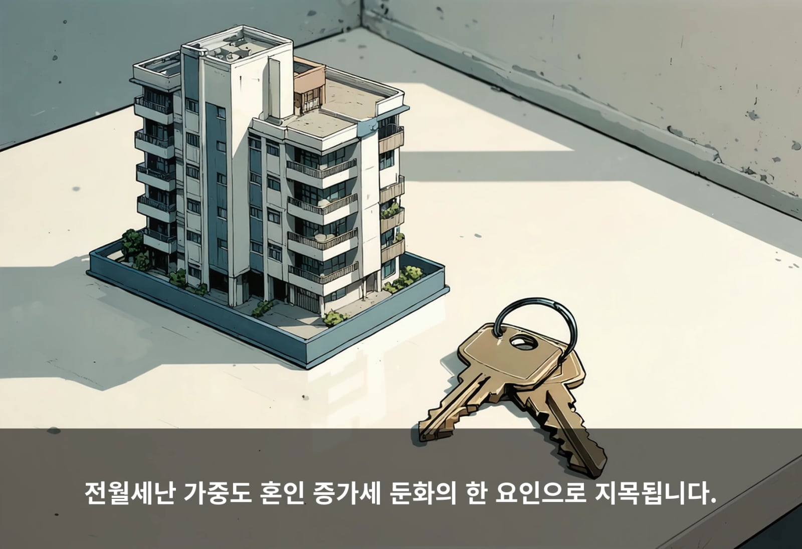 전월세난 가중도 혼인 증가세 둔화의 한 요인으로 지목됩니다.