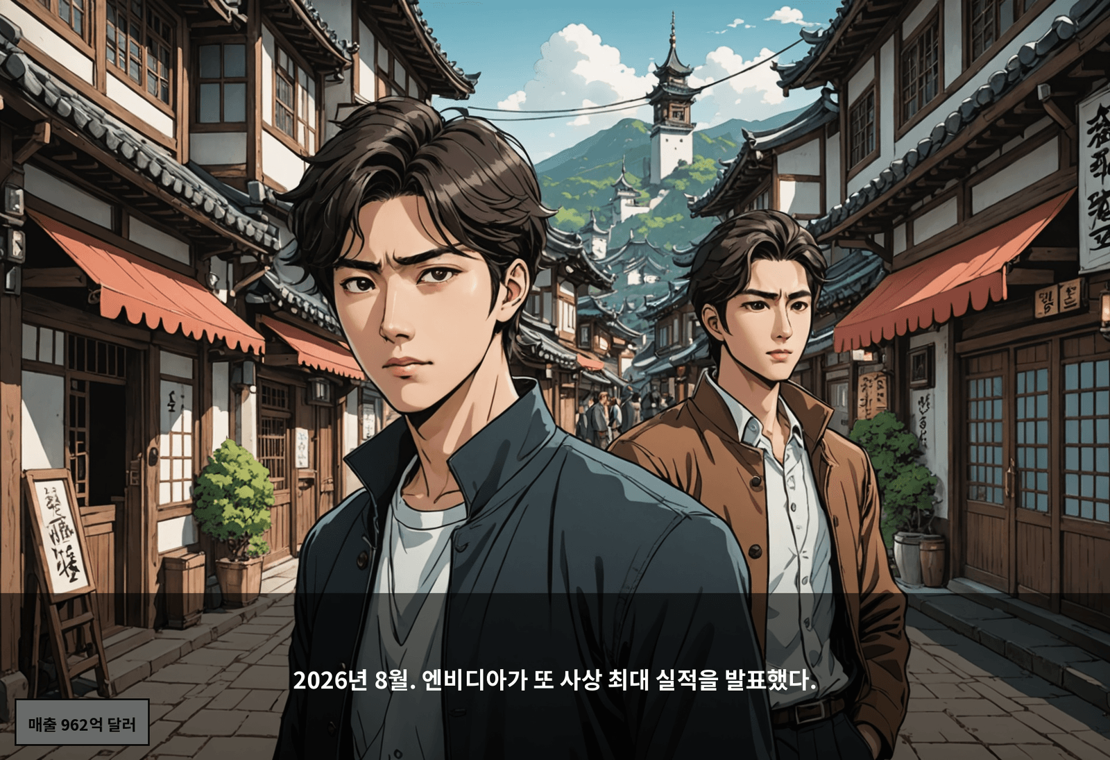 2026년 8월. 엔비디아가 또 사상 최대 실적을 발표했다.