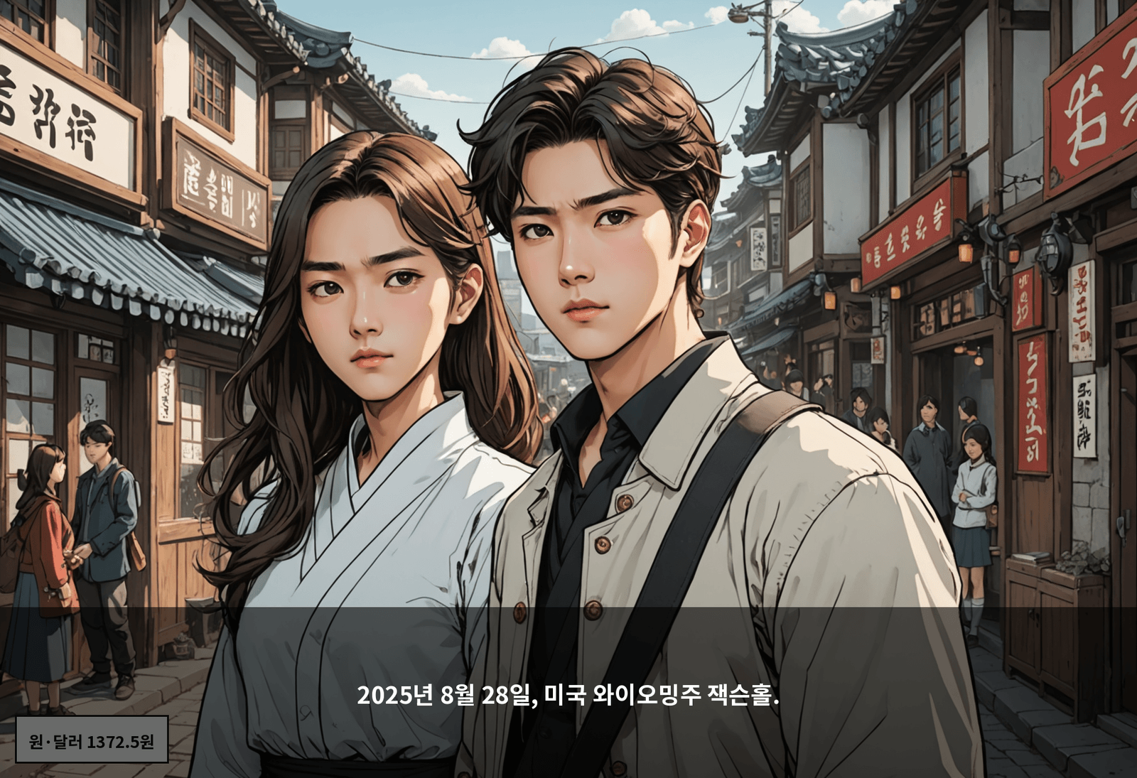 2025년 8월 28일, 미국 와이오밍주 잭슨홀.