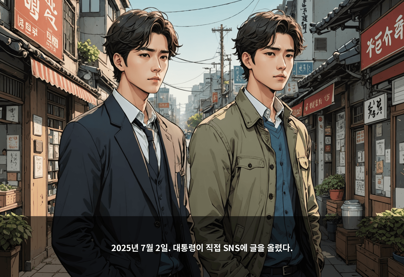 2025년 7월 2일. 대통령이 직접 SNS에 글을 올렸다.