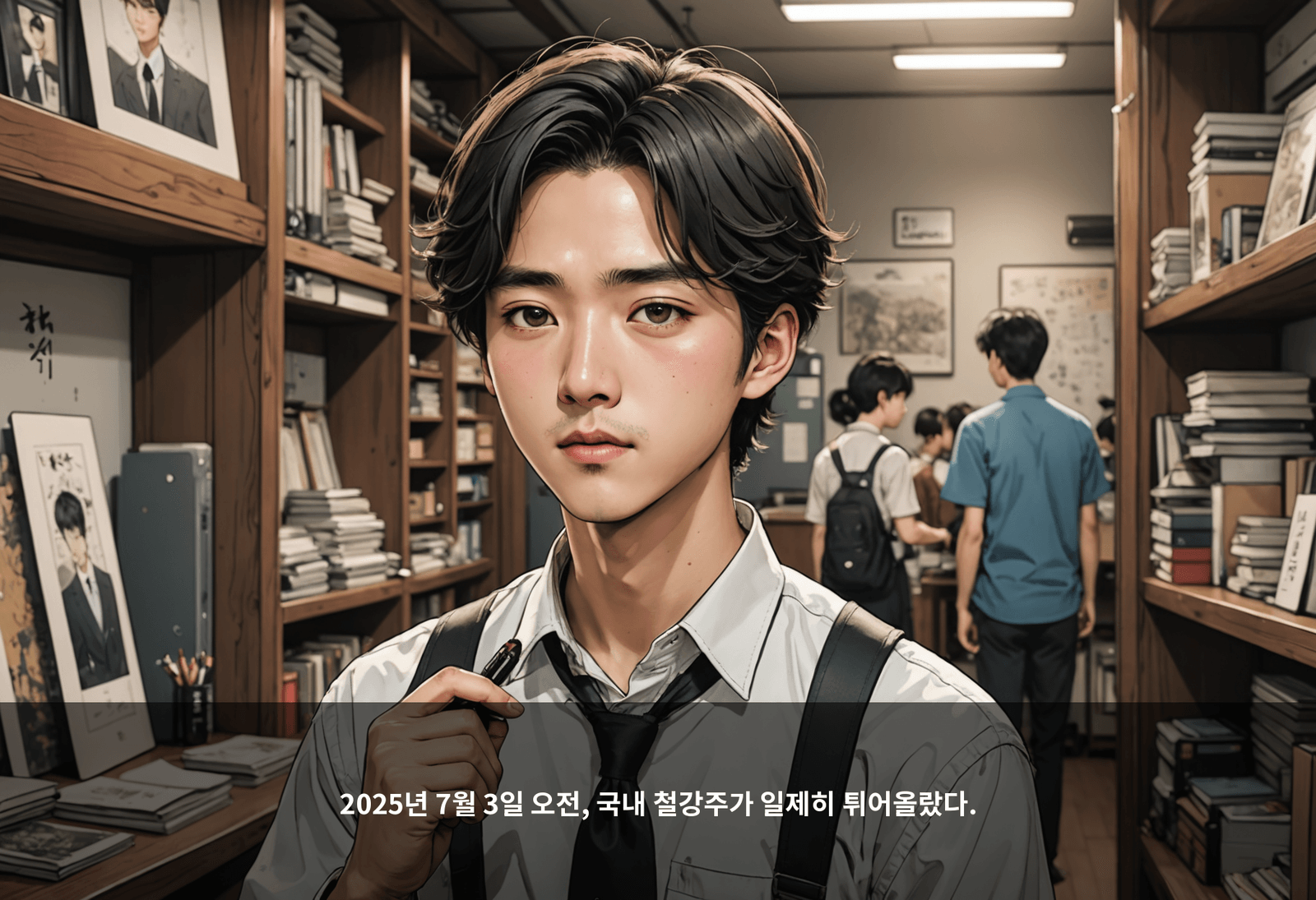 2025년 7월 3일 오전, 국내 철강주가 일제히 튀어올랐다.