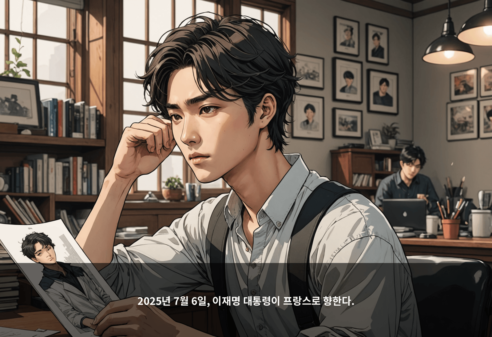 2025년 7월 6일, 이재명 대통령이 프랑스로 향한다.