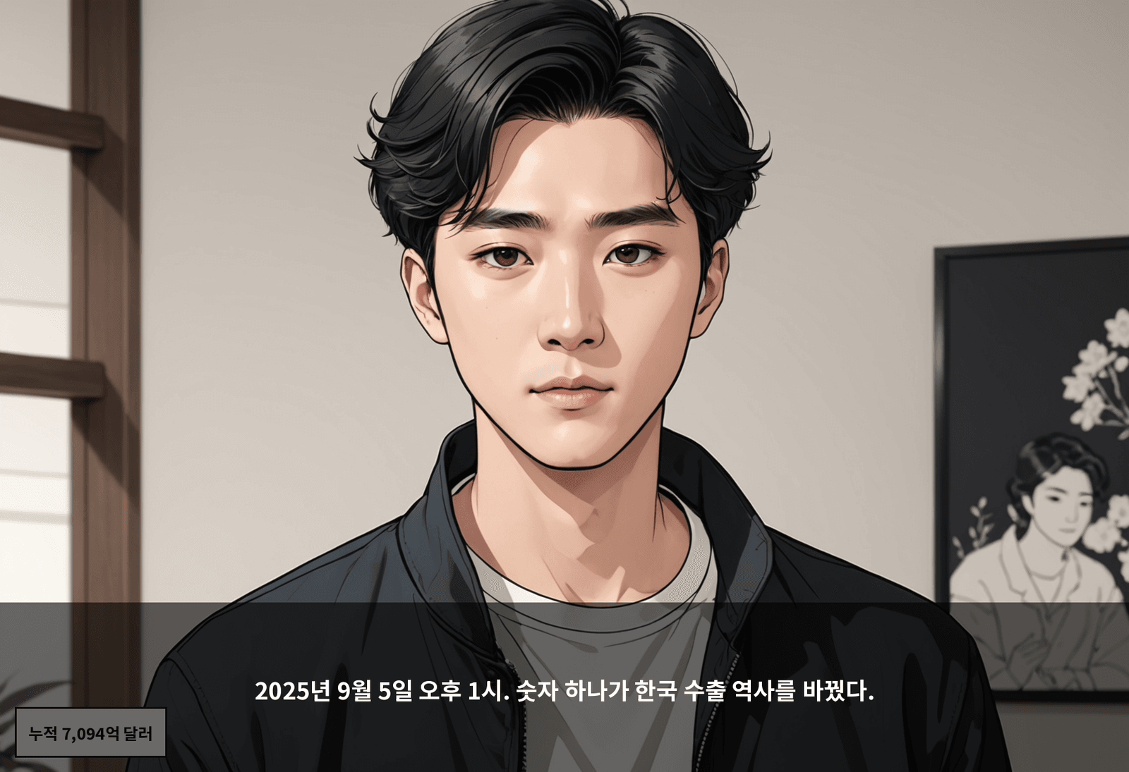 2025년 9월 5일 오후 1시. 숫자 하나가 한국 수출 역사를 바꿨다.