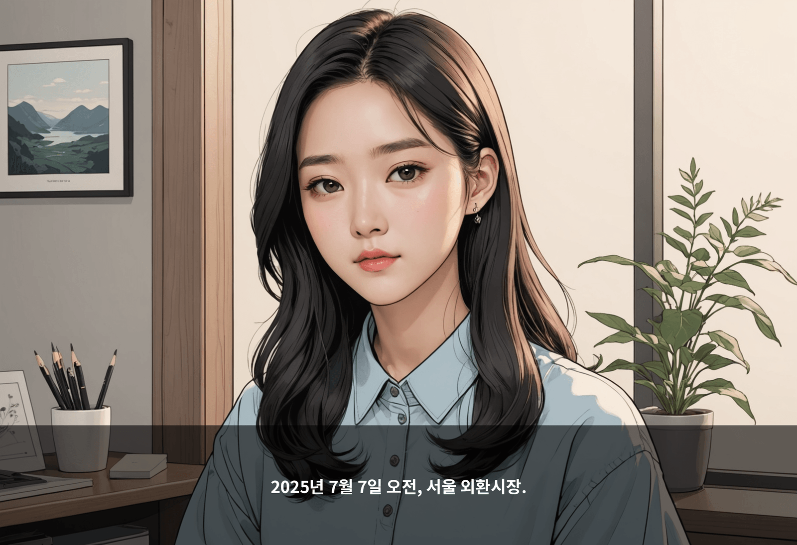 2025년 7월 7일 오전, 서울 외환시장.