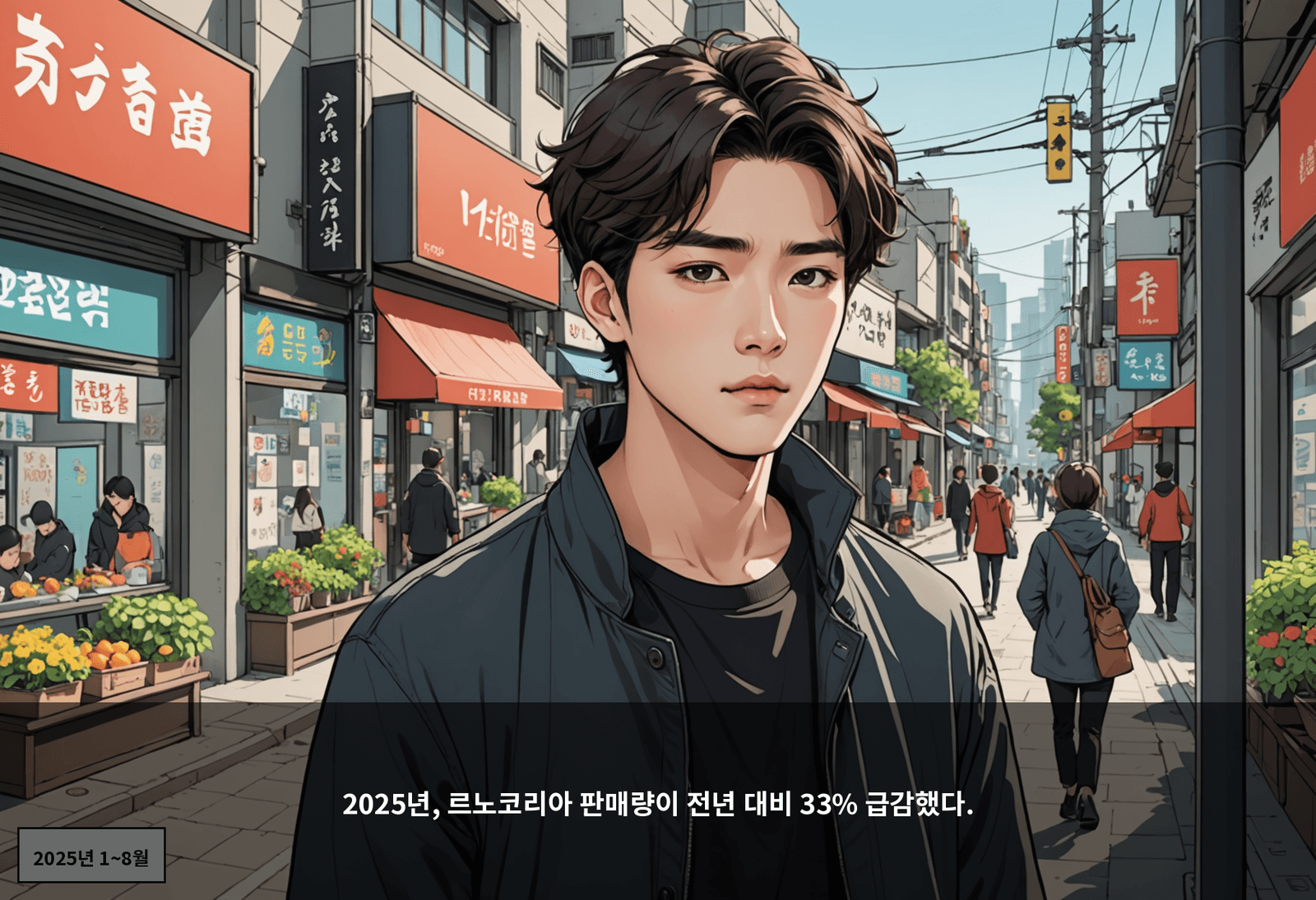 2025년, 르노코리아 판매량이 전년 대비 33% 급감했다.