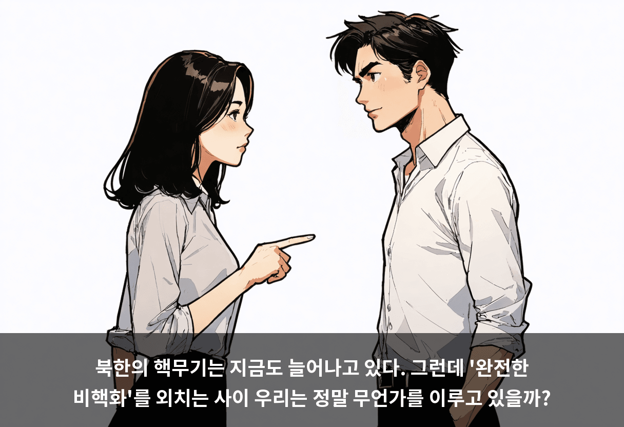 북한의 핵무기는 지금도 늘어나고 있다. 그런데 '완전한 비핵화'를 외치는 사이 우리는 정말 무언가를 이루고 있을까?