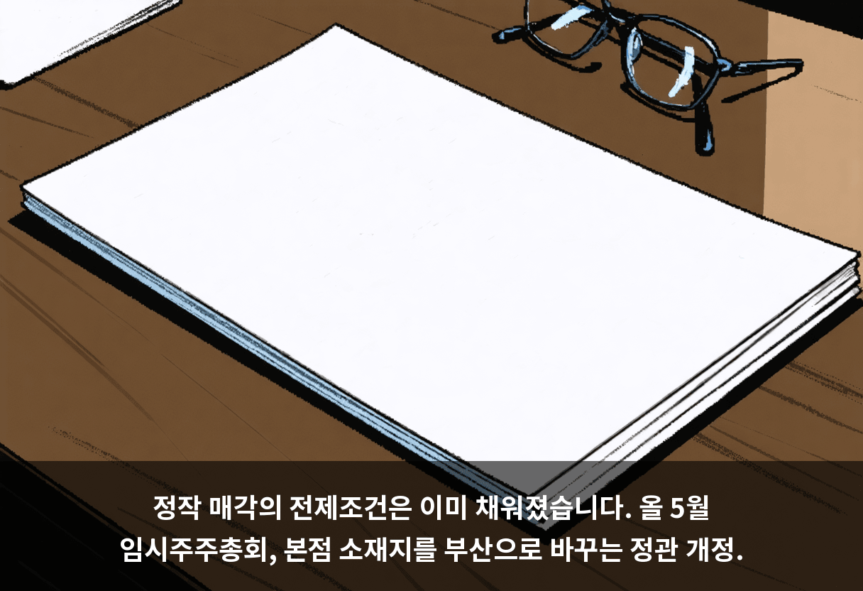 매각이 멈춘 자리에서 대형 증권사들이 먼저 움직였습니다. 자사주 공개매수 주관사 선정을 염두에 둔 사전 타당성 검토입니다.