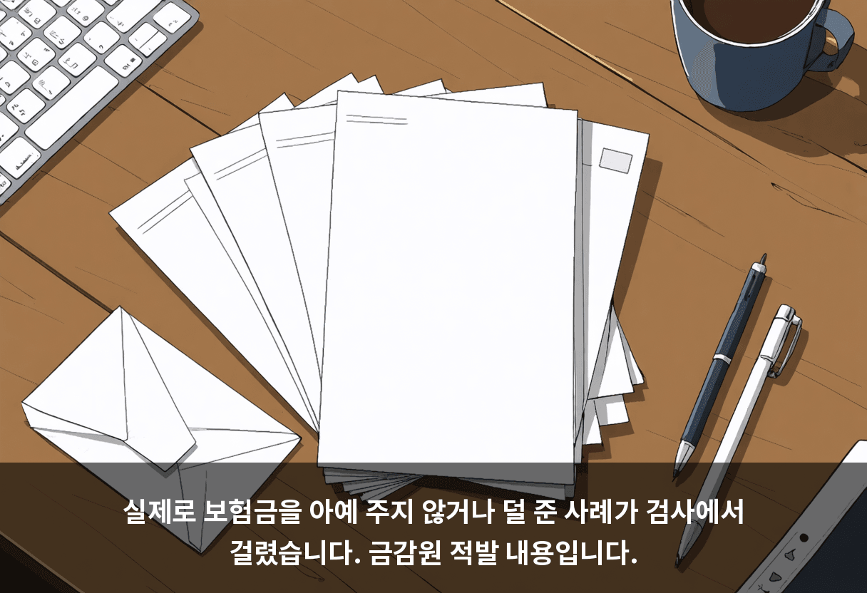 그 불만은 검사 기록으로도 남았습니다. 안 주거나 덜 준 사례가 961건 적발됐습니다.