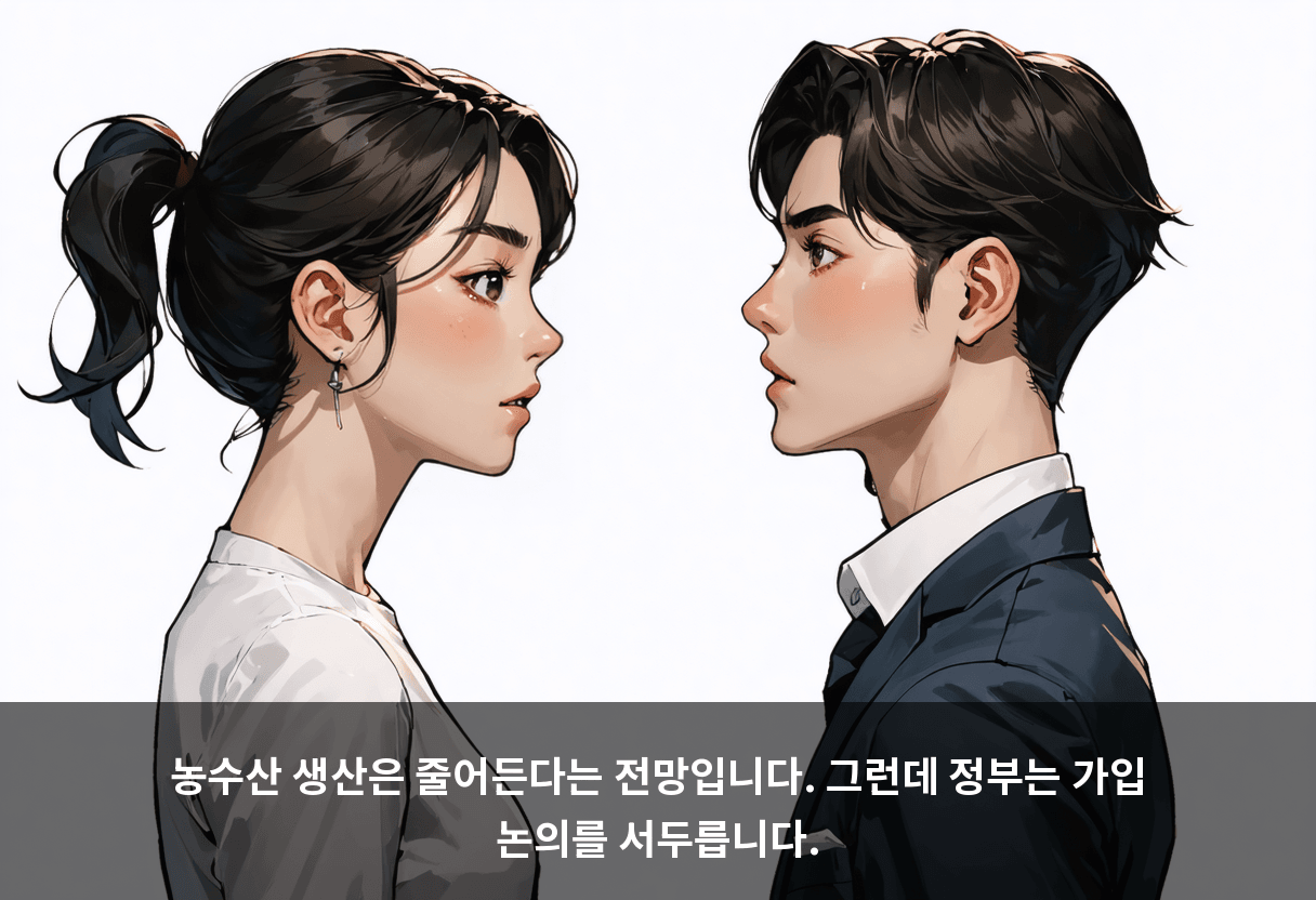 무역 규칙이 흔들립니다. 정부는 CPTPP 가입 논의를 서두르고 있습니다.