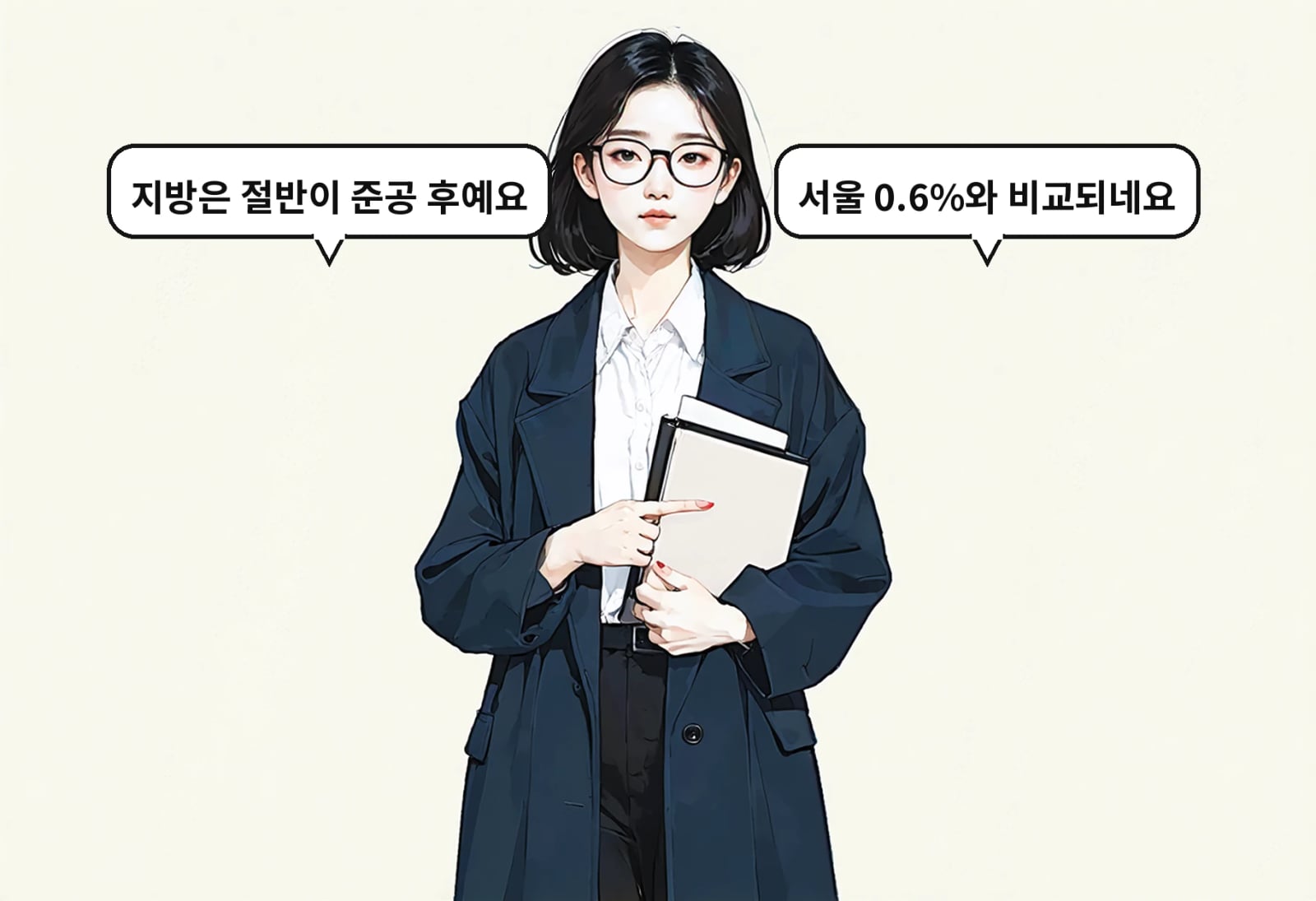 B: 서울 0.6%와 비교되네요 A: 지방은 절반이 준공 후예요