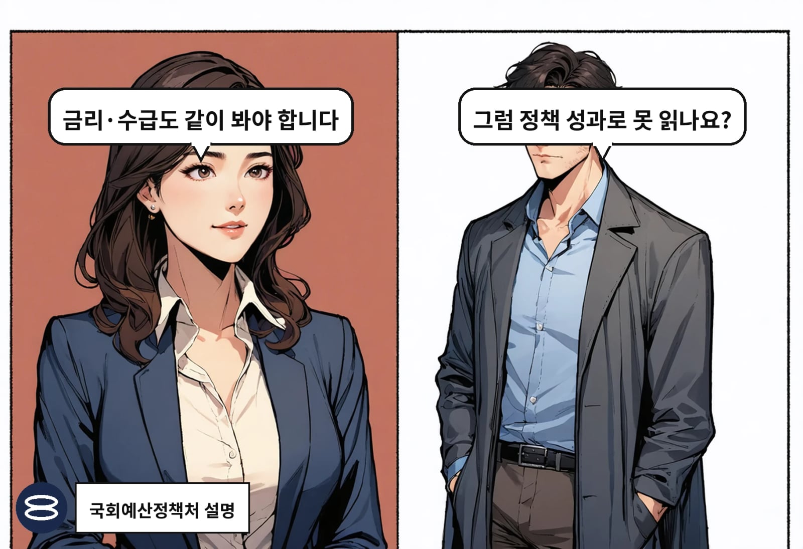 B: 그럼 정책 성과로 못 읽나요? A: 금리·수급도 같이 봐야 합니다