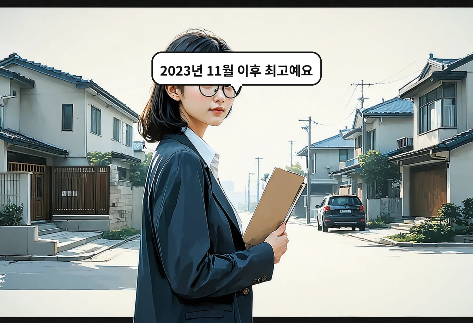 A: 2023년 11월 이후 최고예요