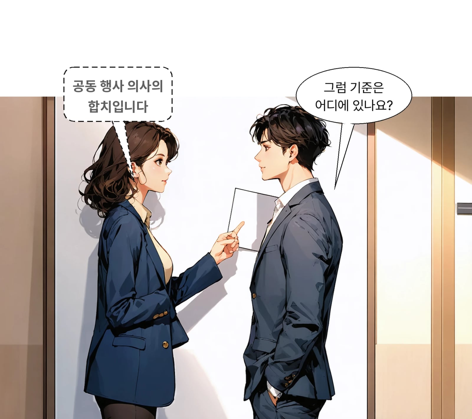 대법원은 의결권 공동 행사 의사의 합치를 기준으로 제시했다