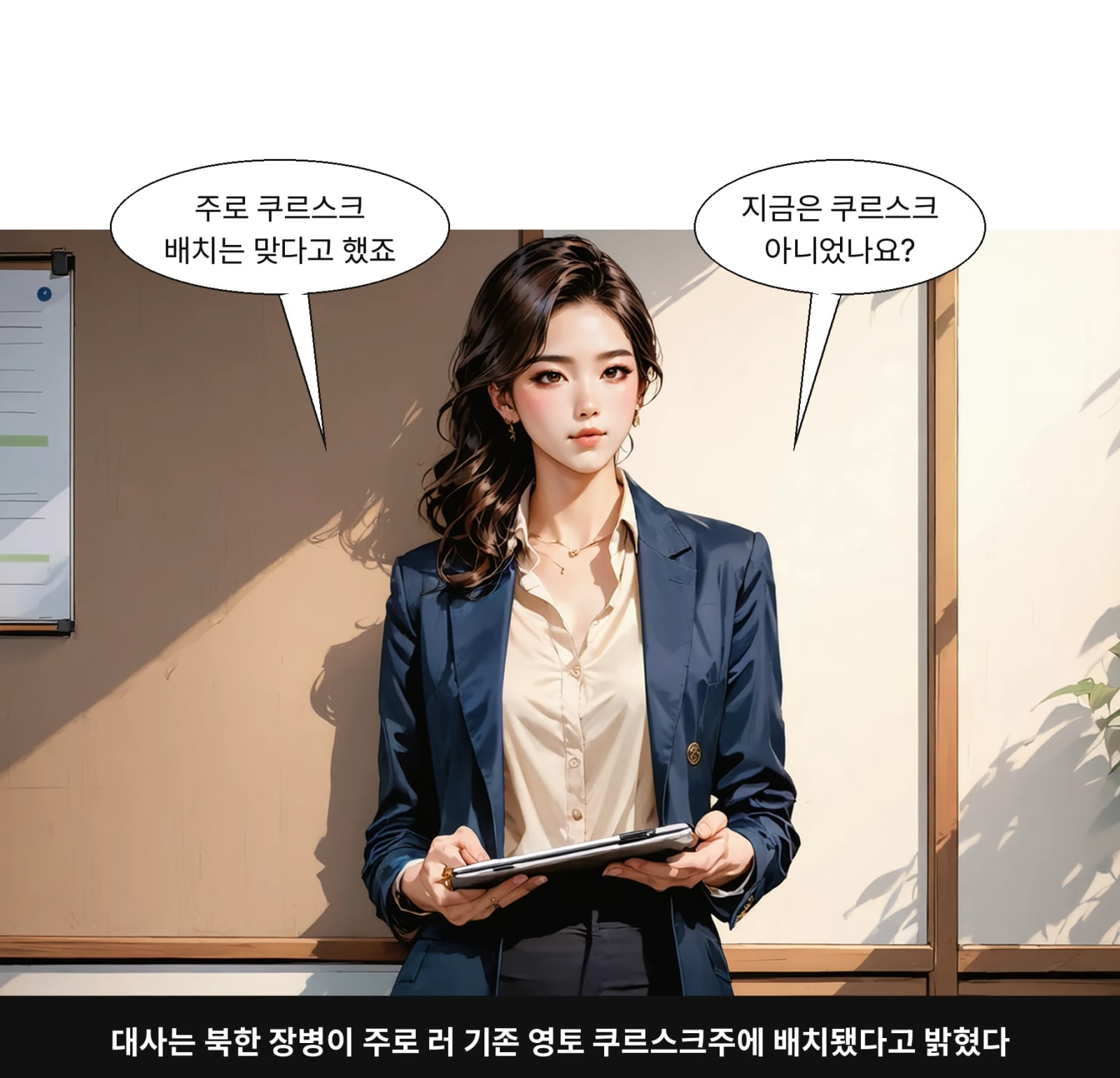 대사는 북한 장병이 주로 러 기존 영토 쿠르스크주에 배치됐다고 밝혔다