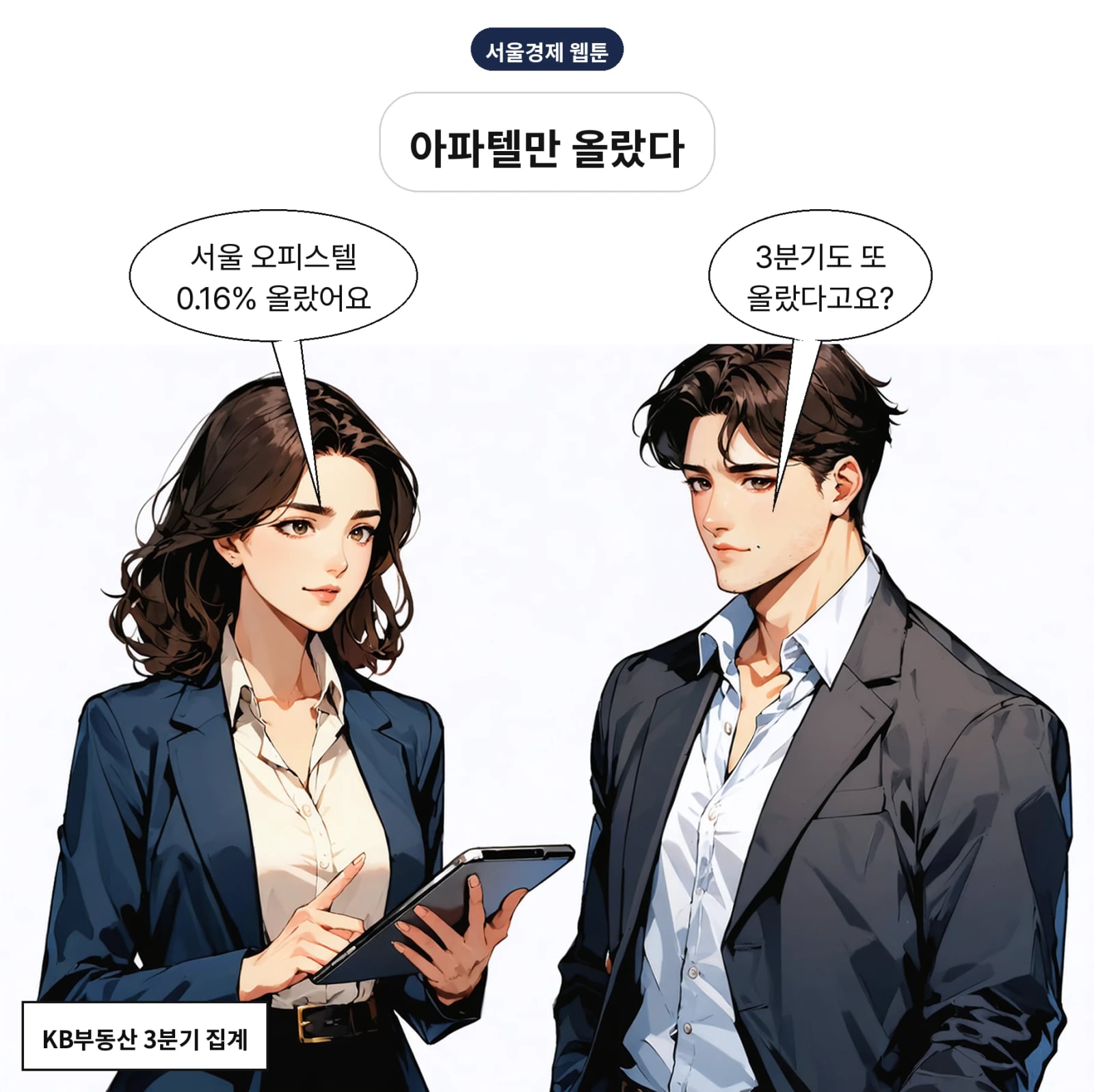 3분기 서울 오피스텔 매매가가 전 분기 대비 0.16% 올랐다