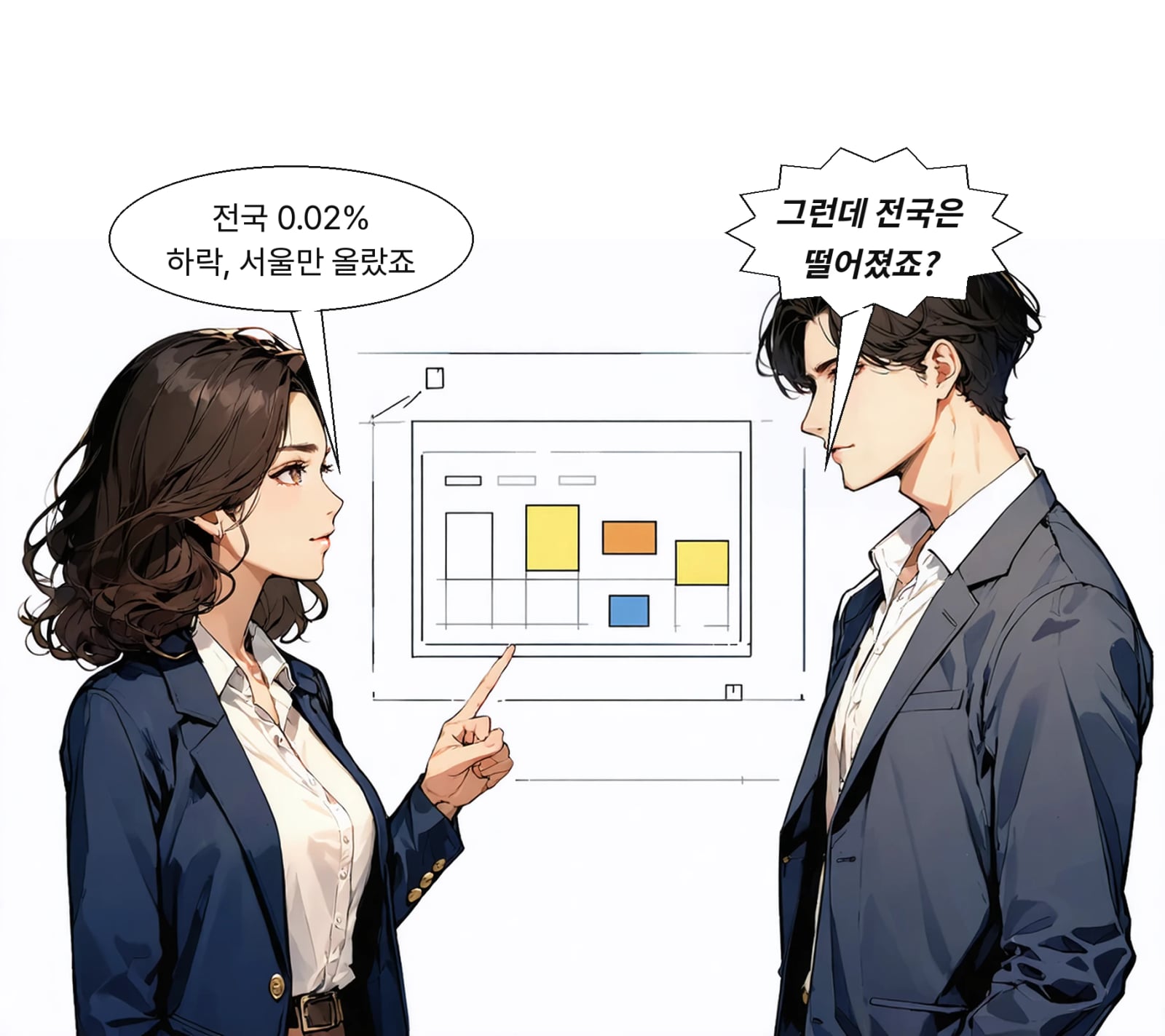 같은 기간 전국은 0.02% 하락, 수도권은 보합을 기록했다