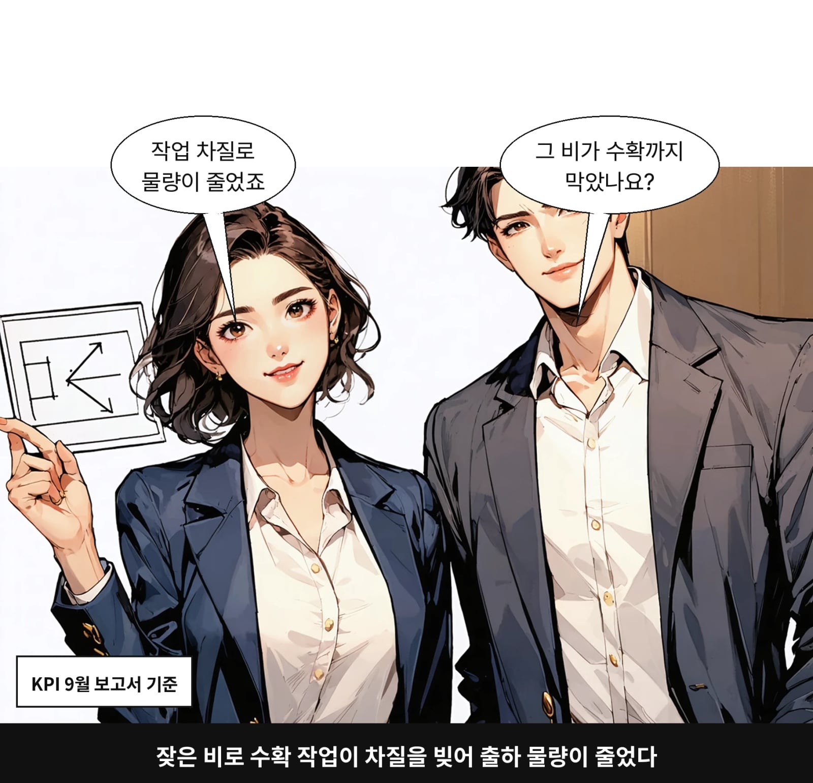잦은 비로 수확 작업이 차질을 빚어 출하 물량이 줄었다