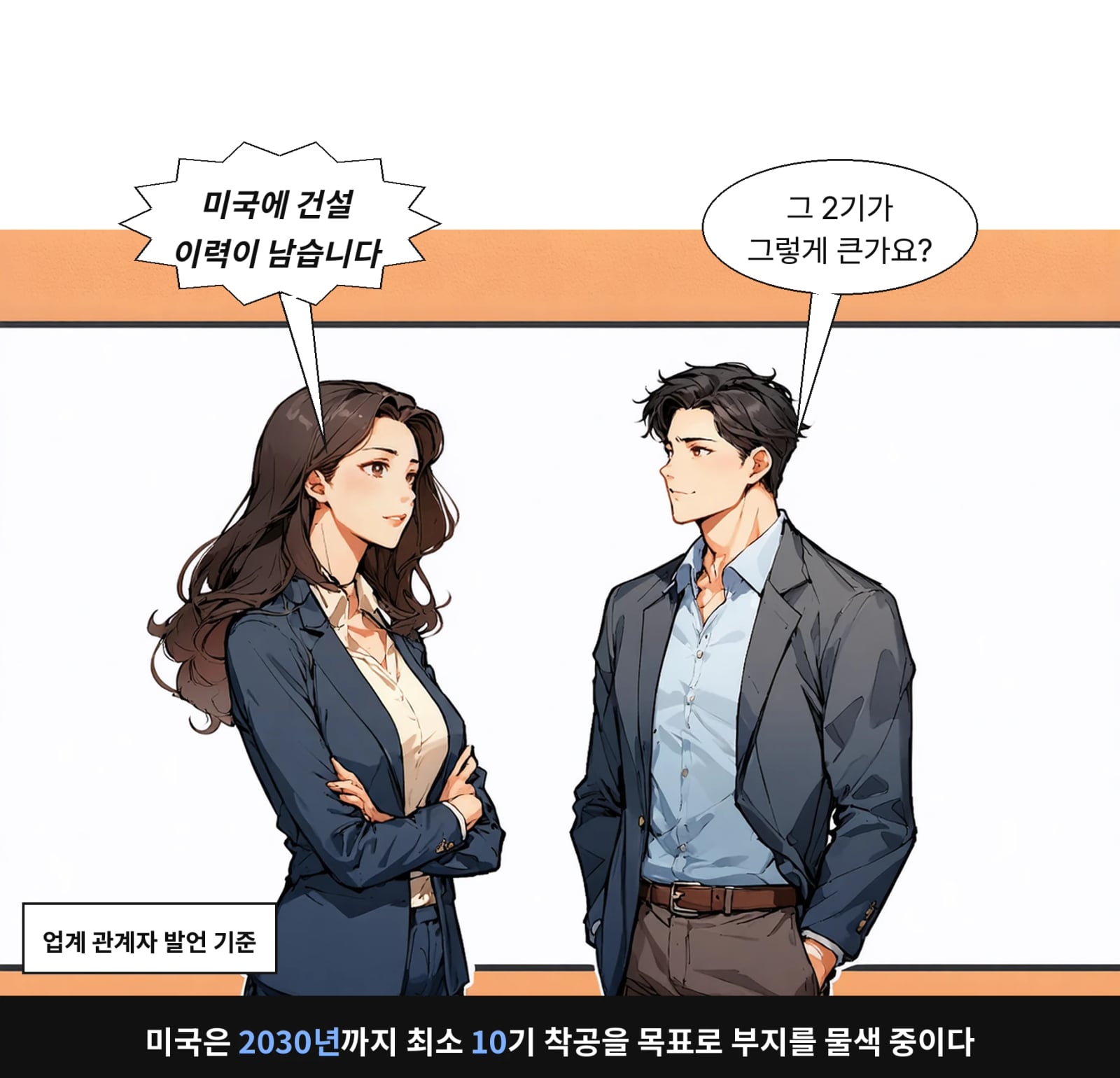 미국은 2030년까지 최소 10기 착공을 목표로 부지를 물색 중이다