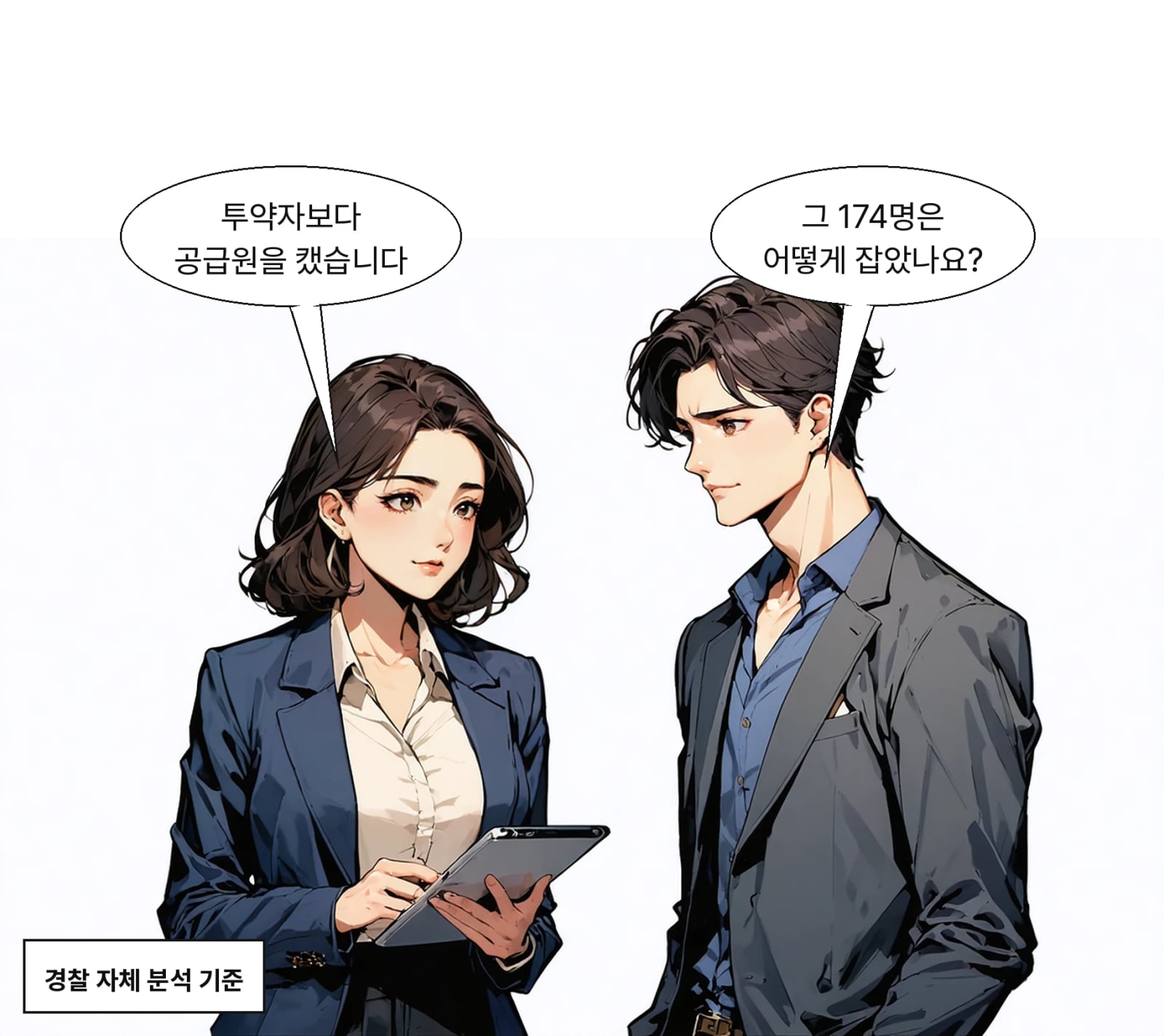 경찰은 공급원 차단 집중의 결과로 분석했다