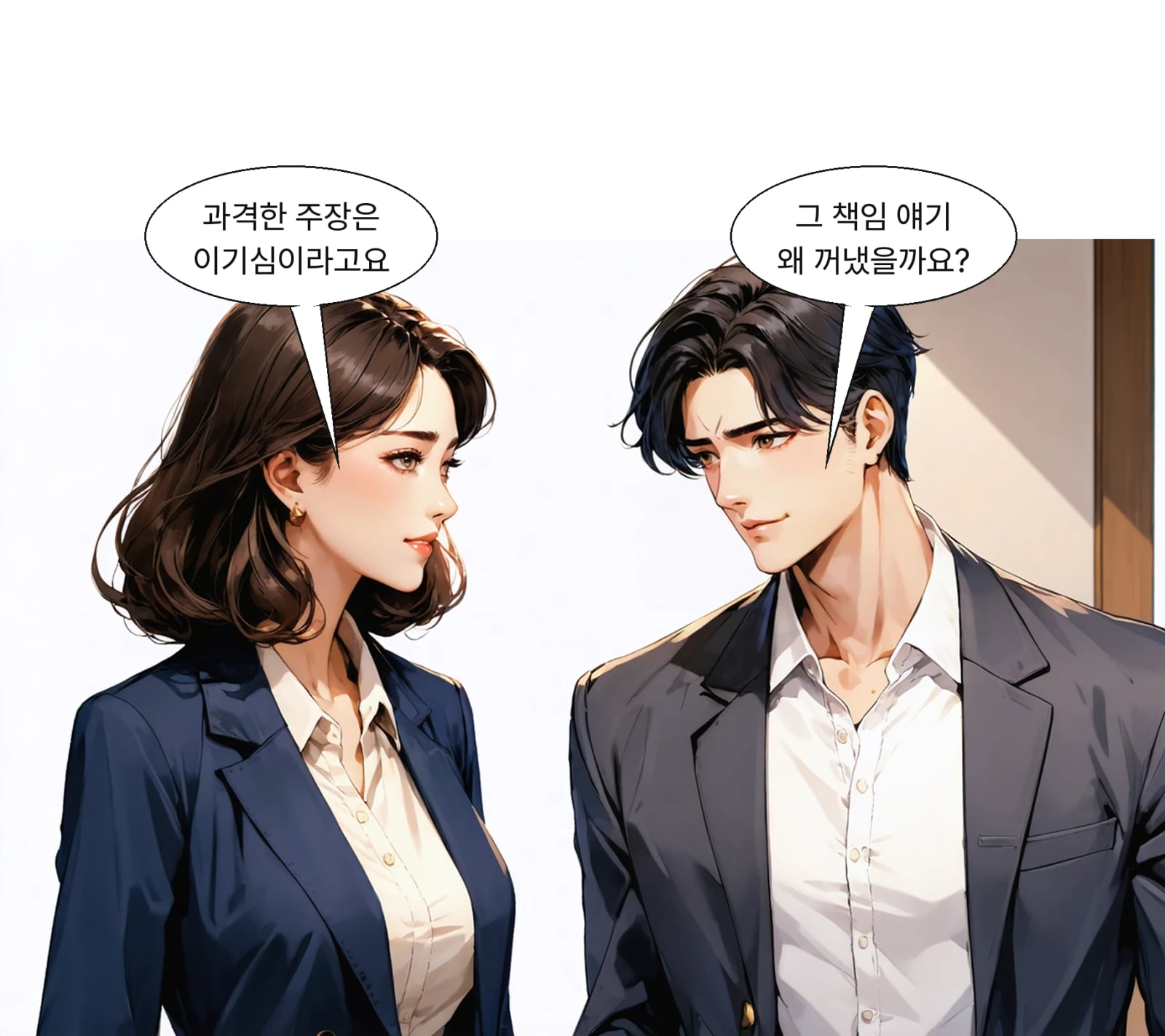 책임지지 못할 과격한 주장은 이기심에서 비롯됐다고 지적했다