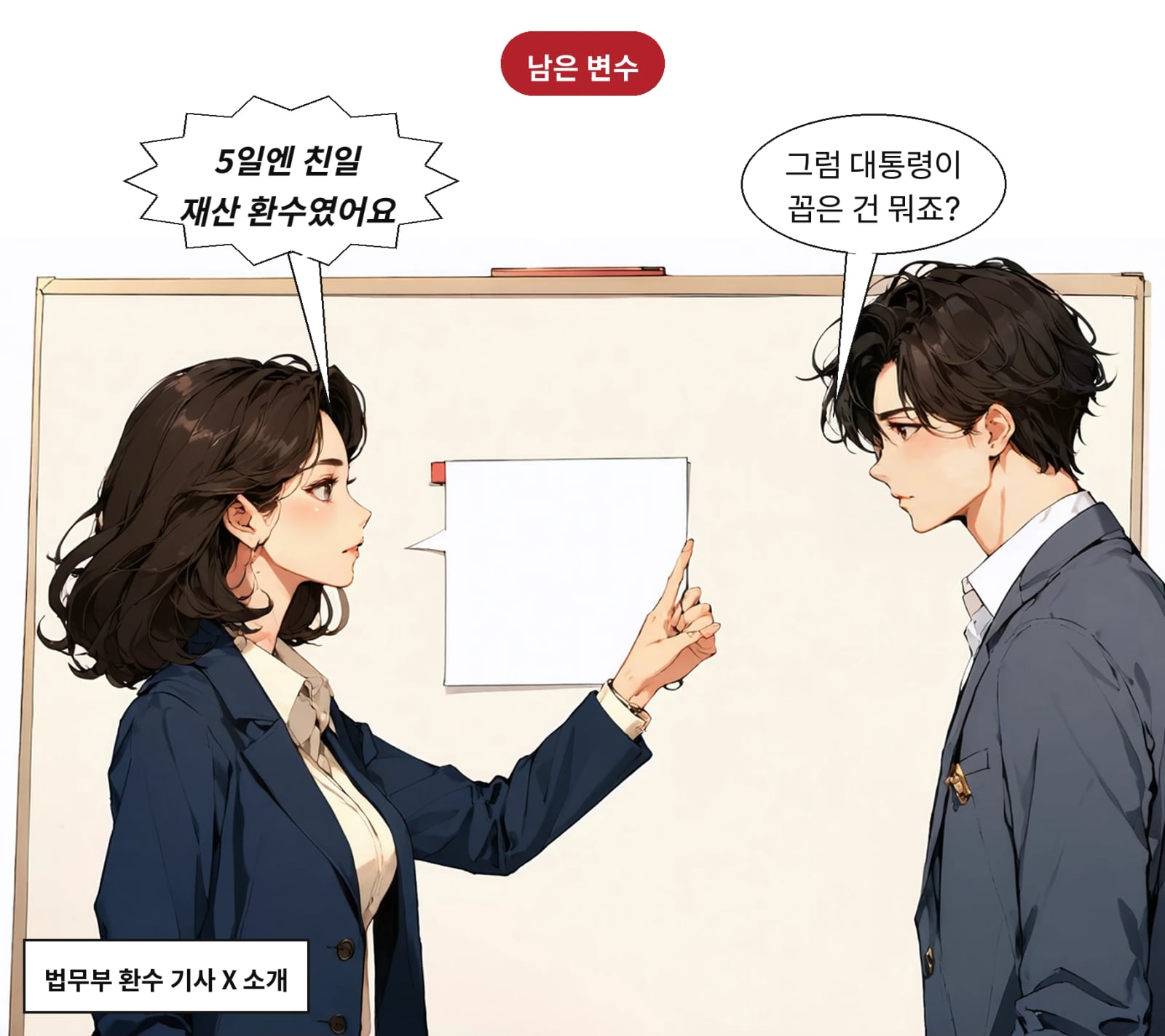 대통령은 5일 인력·예산·조직을 키워 친일 재산을 환수하겠다고 밝혔다