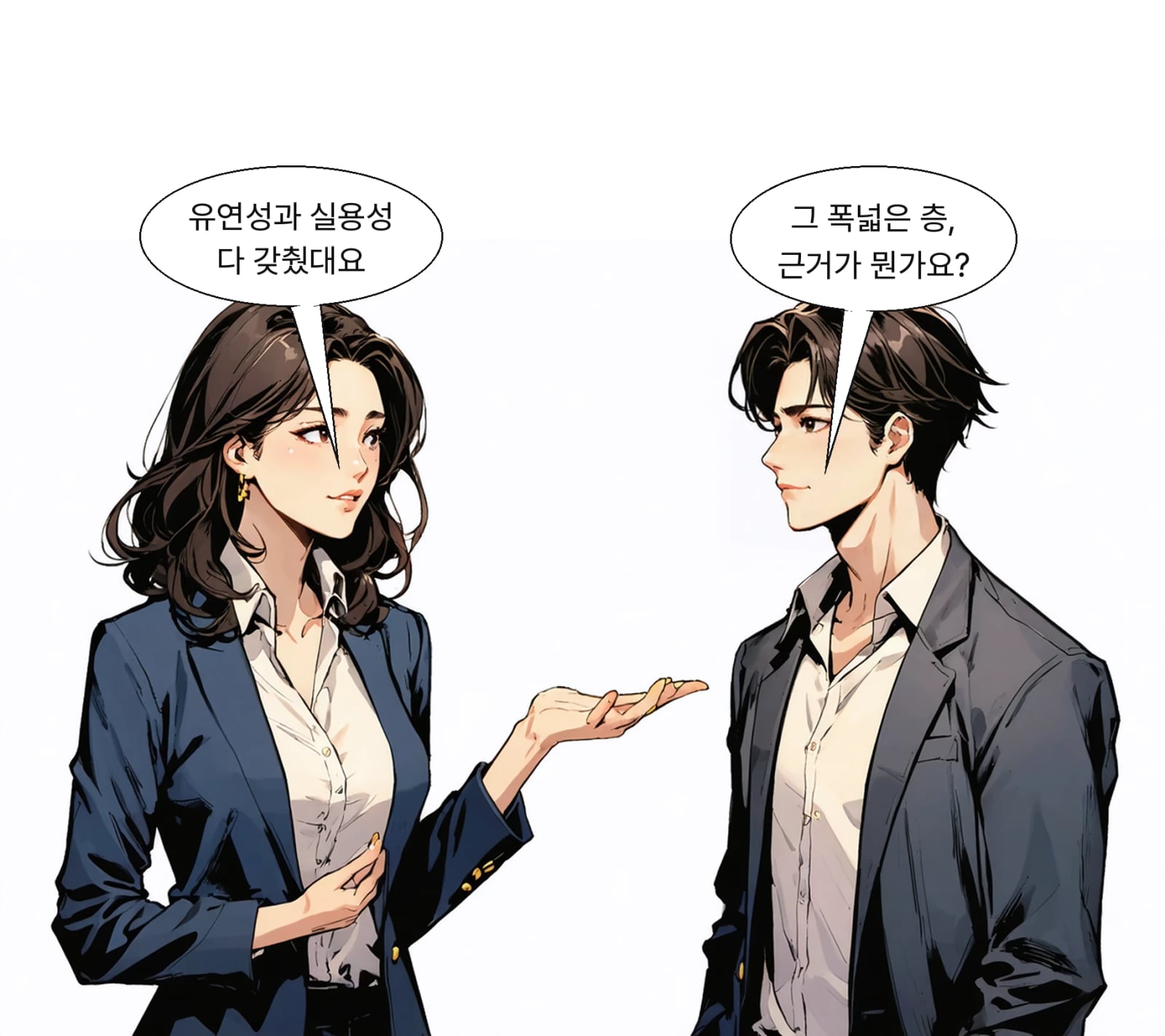 협회장은 일상에 필요한 유연성과 실용성을 근거로 들었다
