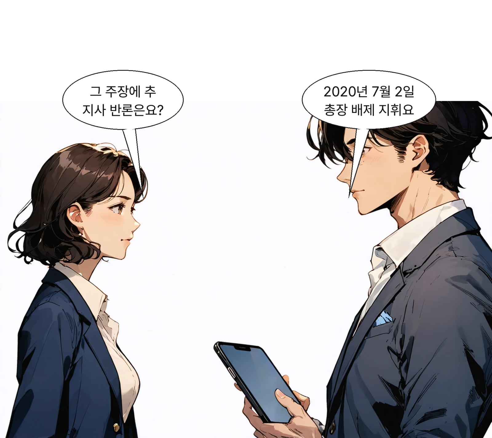 추 지사는 2020년 7월 2일 채널A 사건 검찰총장 배제를 지휘했다고 밝혔다