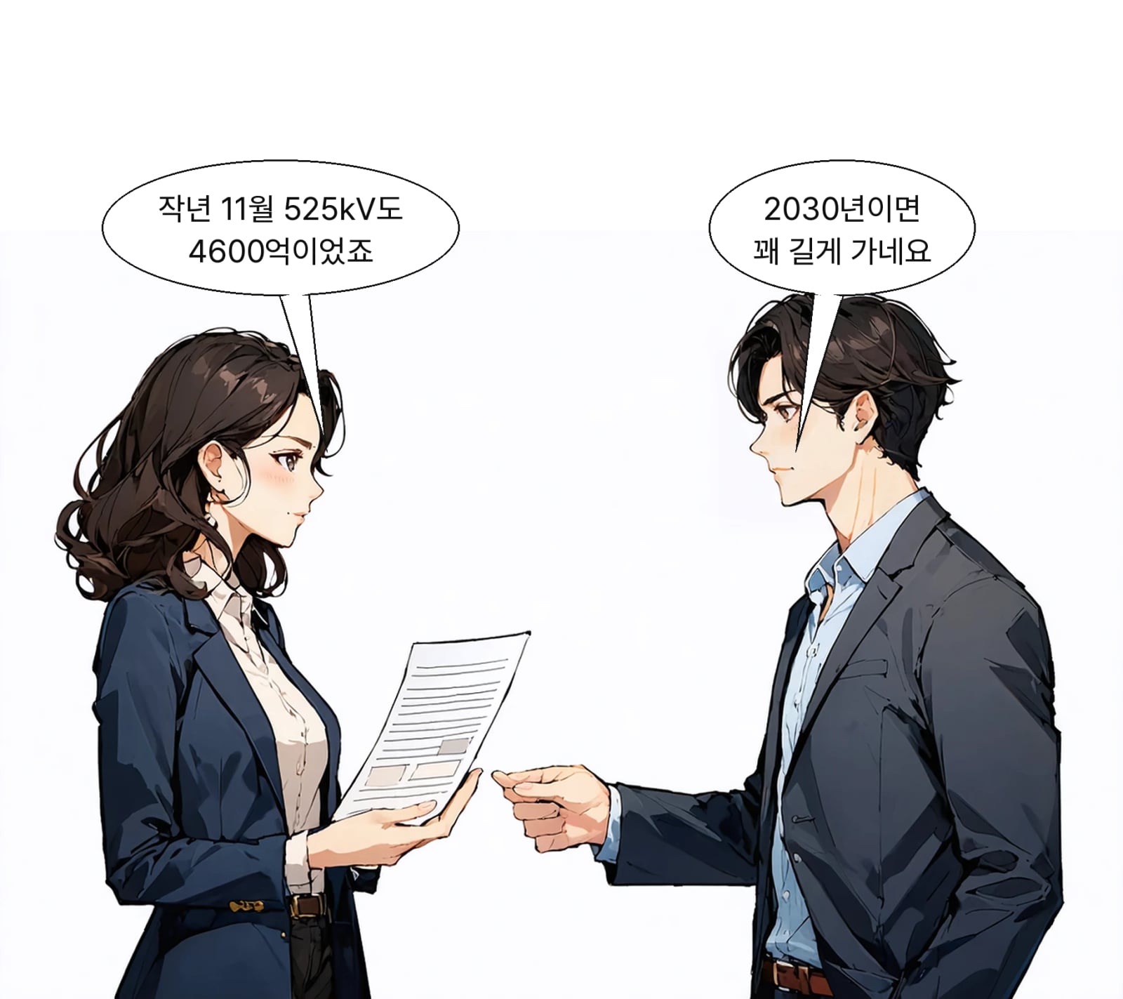 LS일렉트릭은 2025년 11월 525㎸ 변압기 약 4600억 원 계약도 맺었다