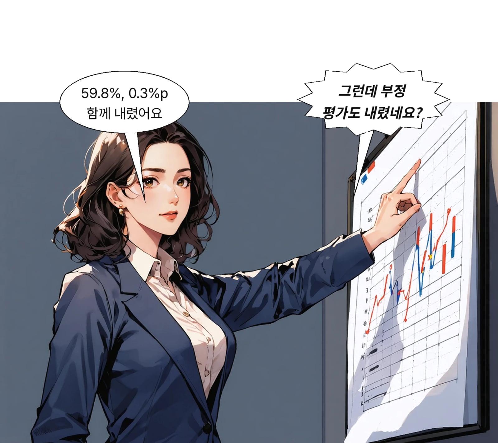 부정 평가는 0.3%포인트 내린 59.8%, 잘 모름은 2.8%였다