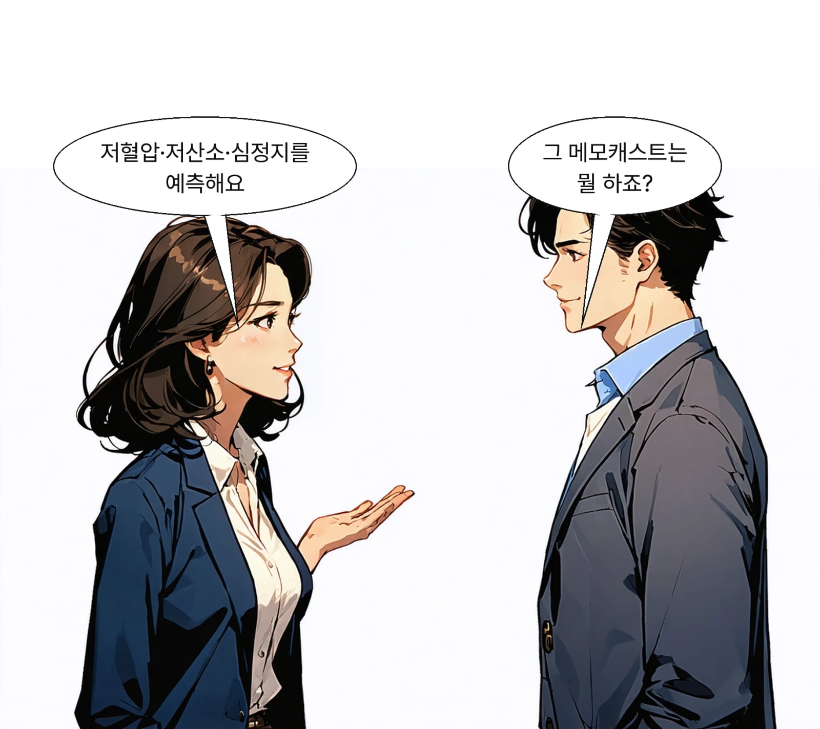 입원환자 생체신호를 분석해 악화 위험을 조기에 예측하는 제품이다