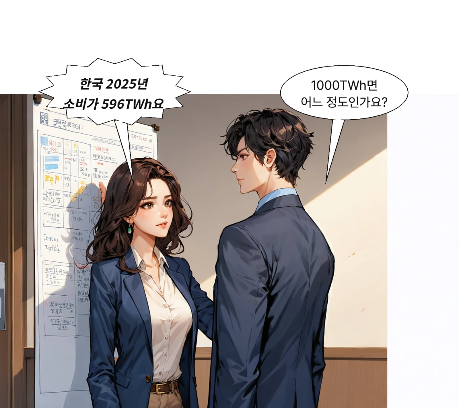 한국 2025년 전력 소비량은 596TWh, 세계 8위다