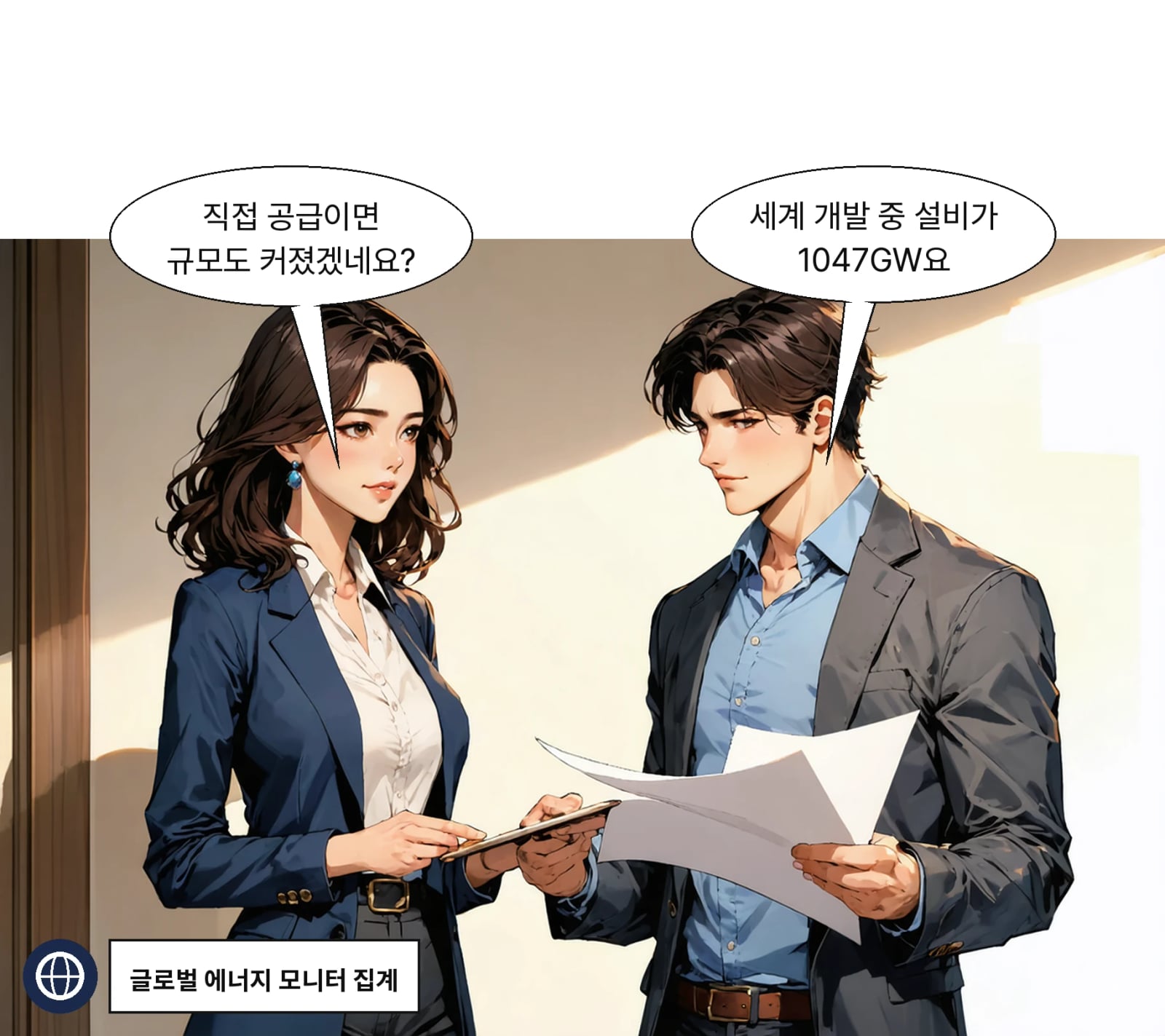 2025년 개발 중 가스발전은 세계 1047GW, 미국은 252GW다