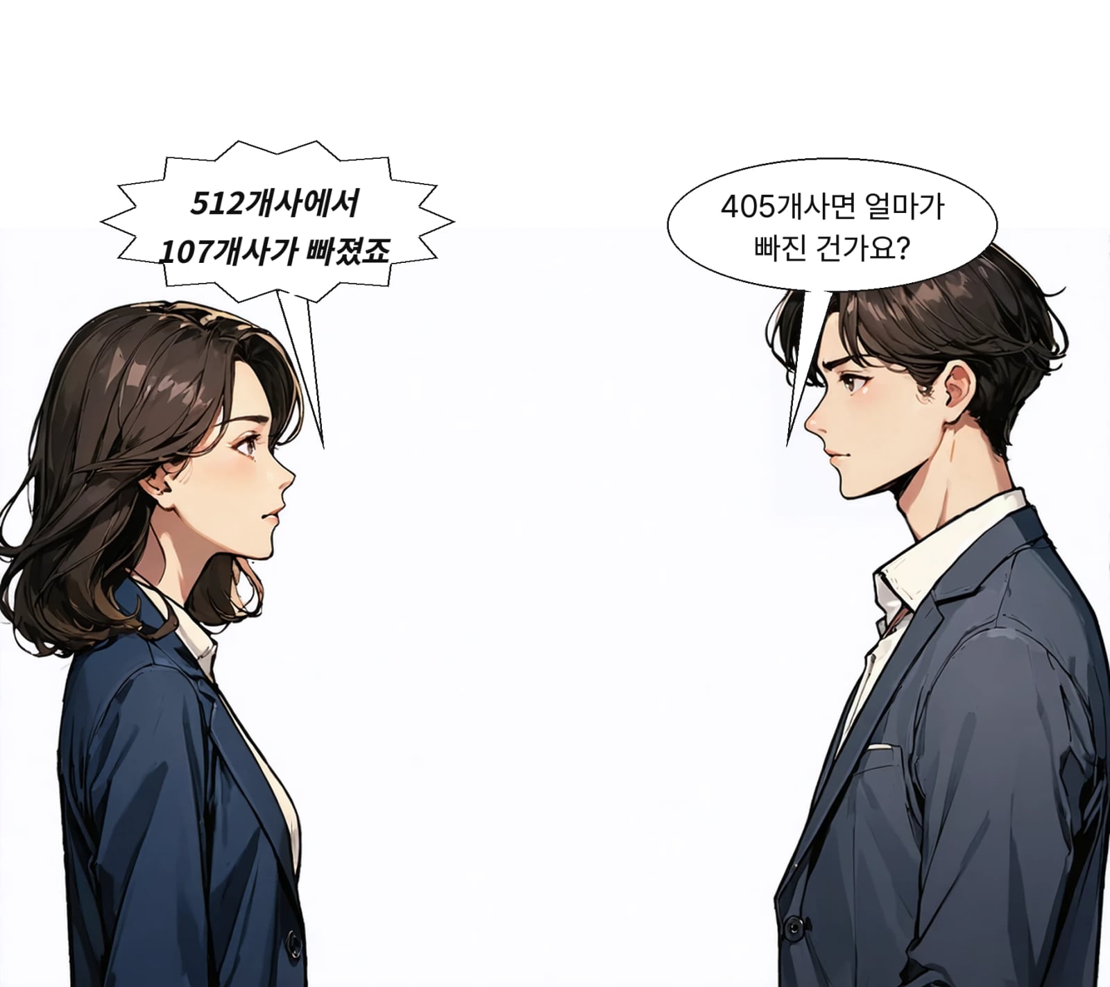 분석 대상 기업은 한 분기 만에 107개사, 20.9% 감소했다