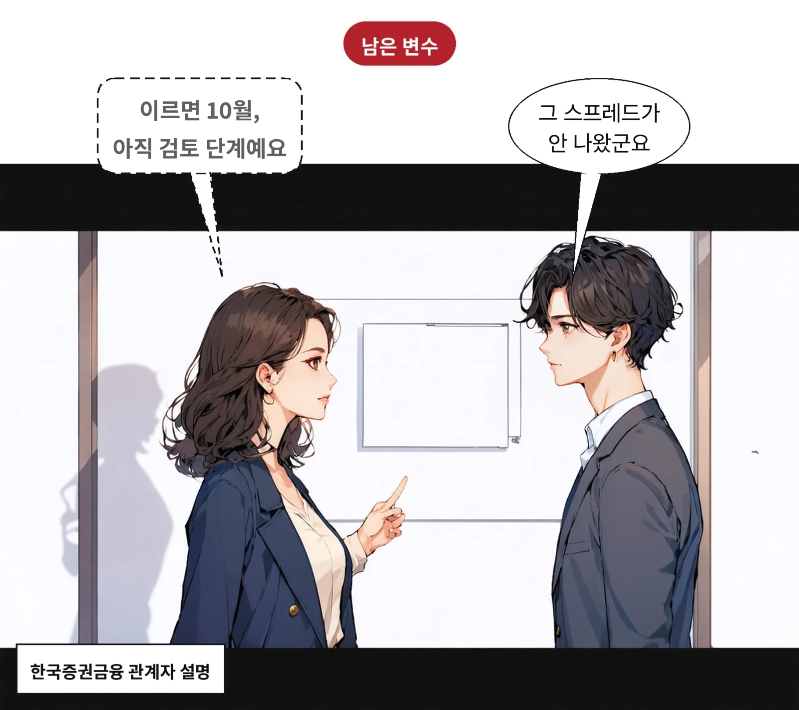 인하 시점과 금리 스프레드는 아직 확정되지 않았다