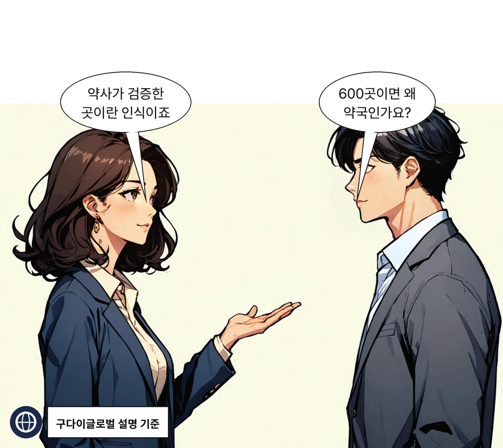 해외 약국은 피부과 전문의와 약사 신뢰가 큰 판매 창구로 꼽힌다