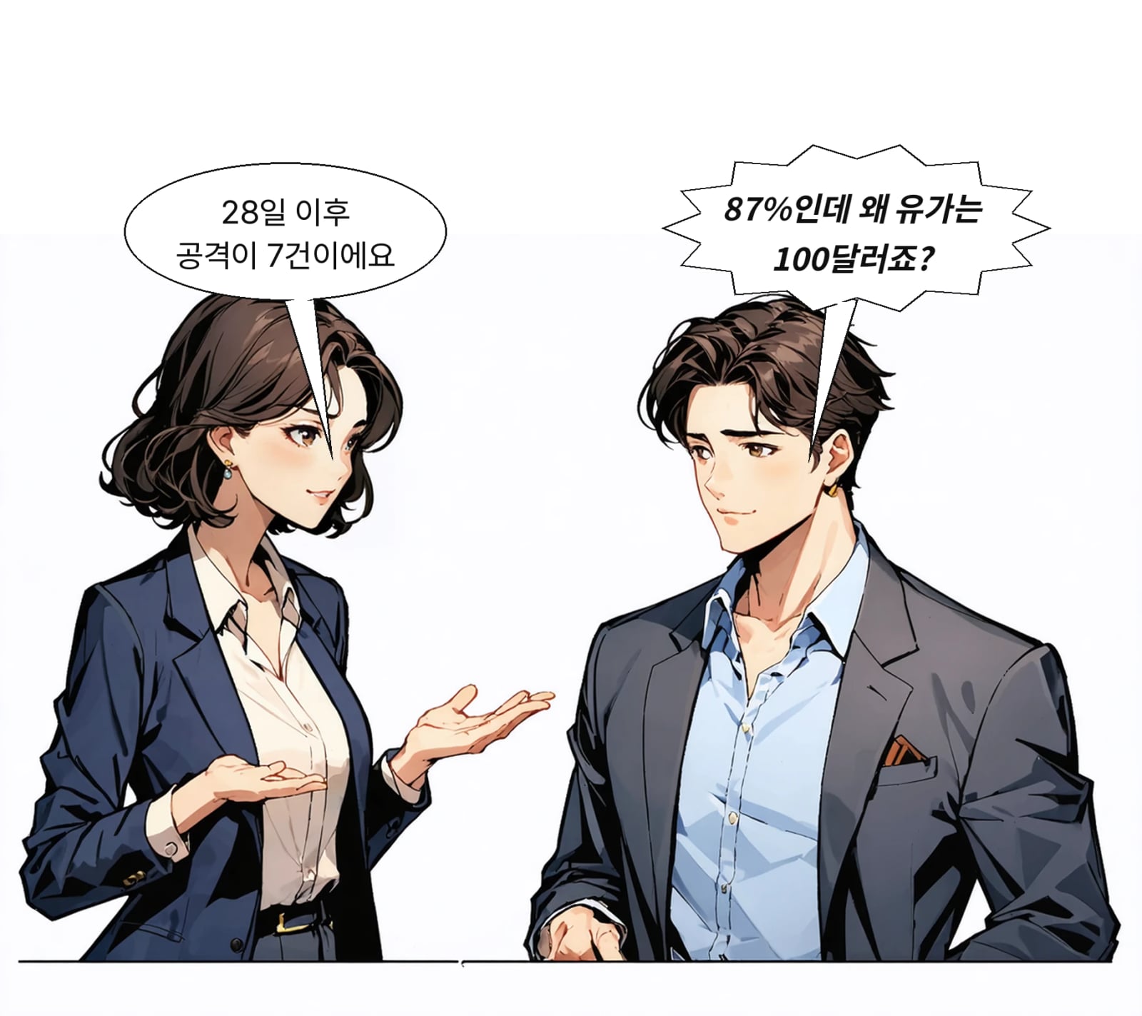수출은 회복됐지만 국제 유가는 배럴당 100달러 안팎에 머물고 있다
