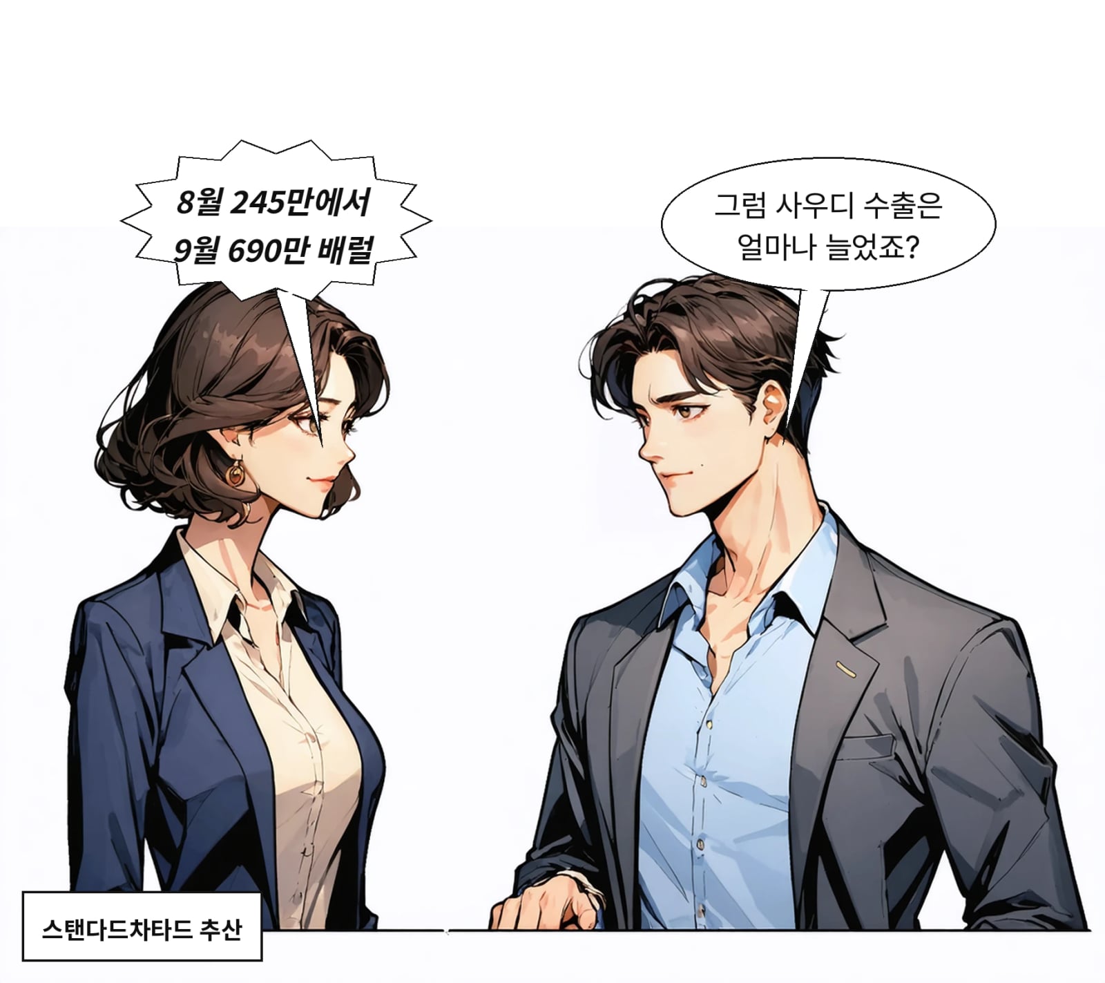사우디 총수출은 8월 하루 245만 배럴에서 9월 690만 배럴로 급반등했다