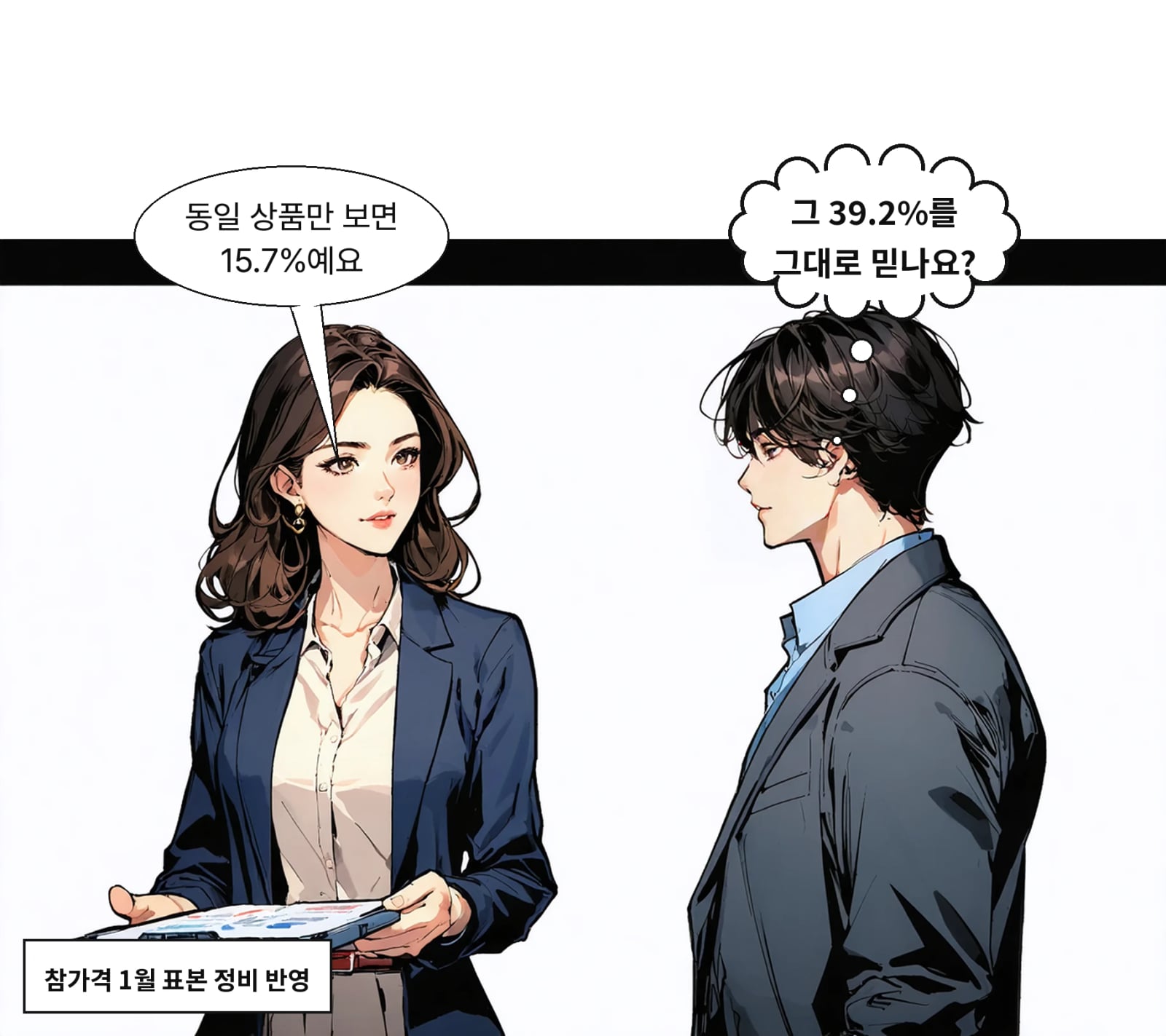 동일 상품 기준 국·탕은 15.7%, 고추장은 4.2%로 낮아진다