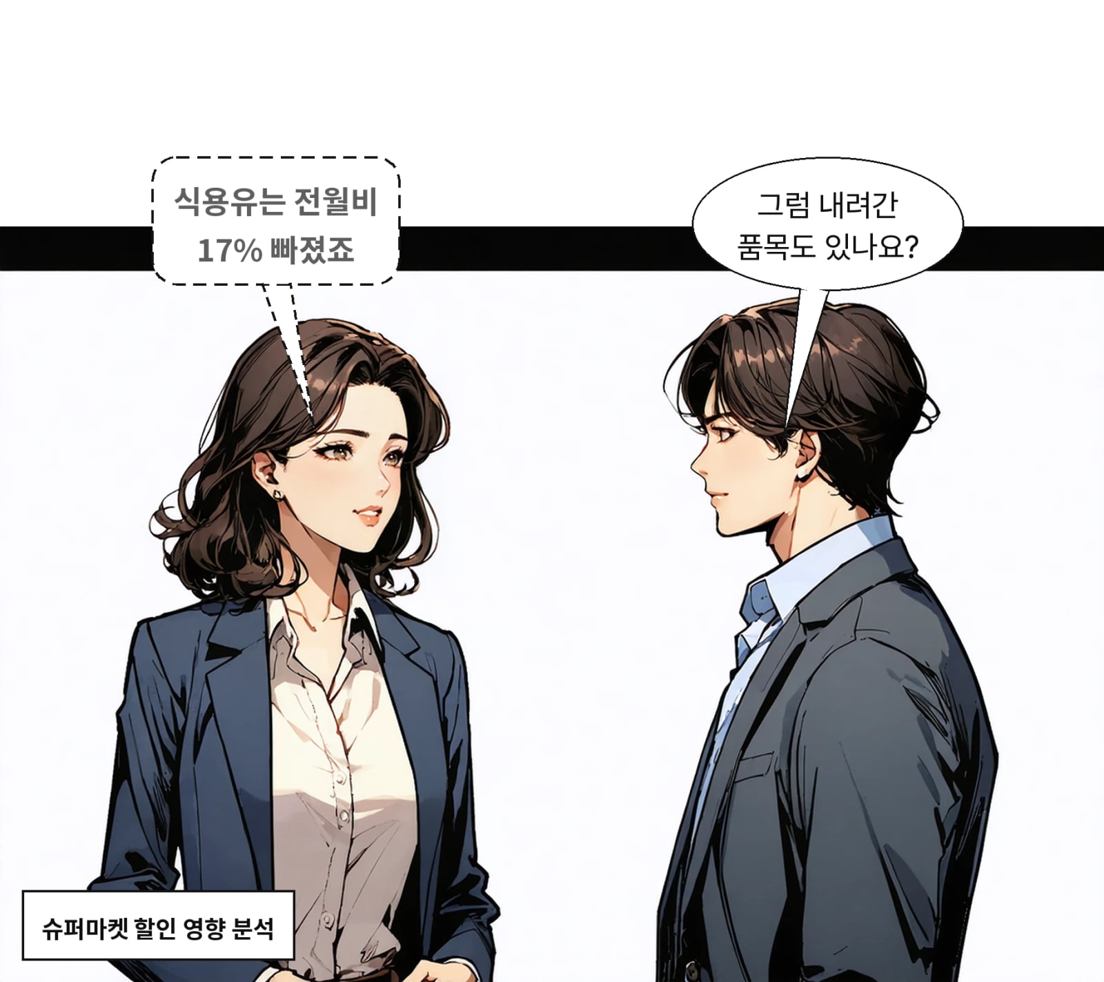 8월 식용유는 전월비 17.0% 하락, 약 50% 할인 영향이 컸다