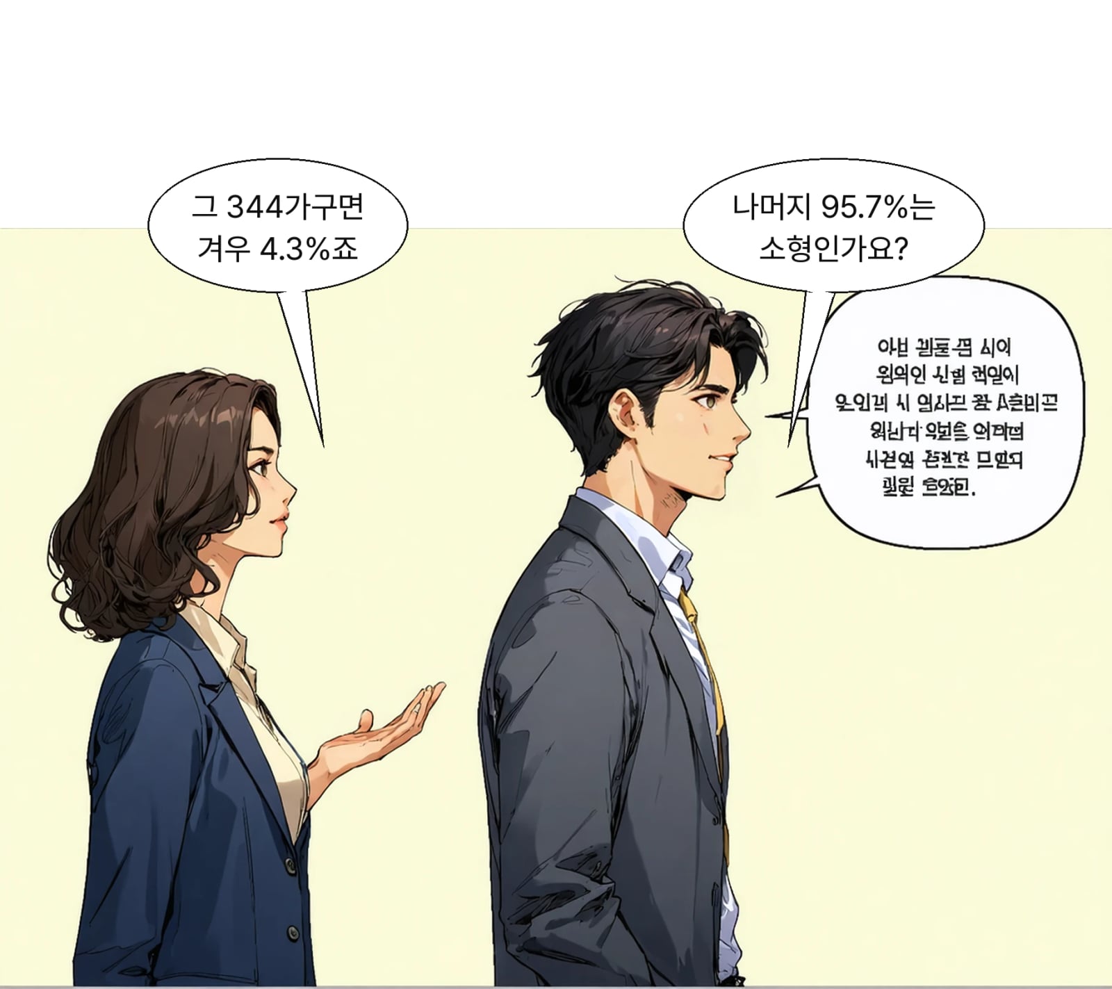 전용 60㎡ 미만 소형이 95.7%를 차지했다