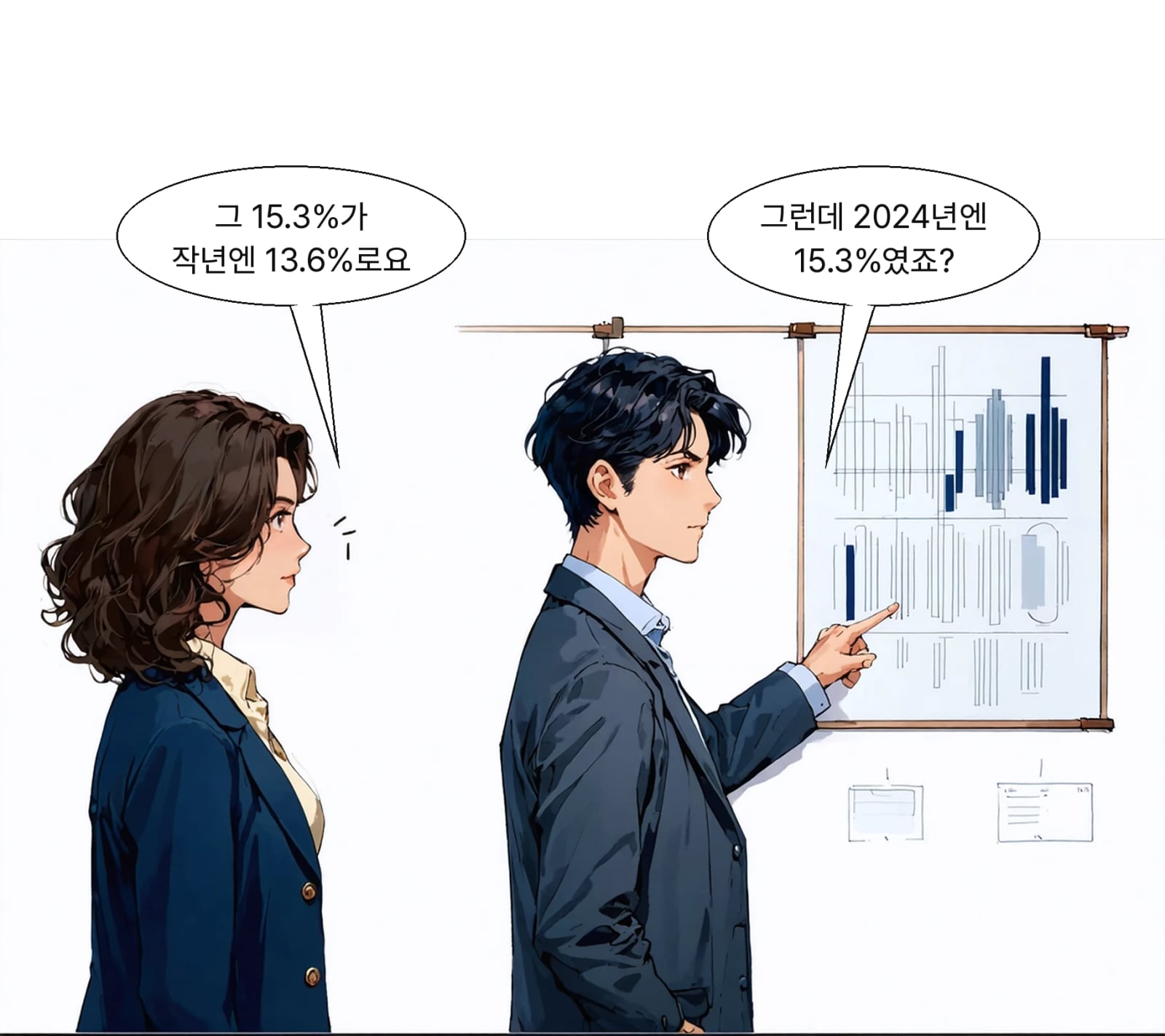 중형 비중은 2024년 15.3%에서 2025년 13.6%로 낮아졌다