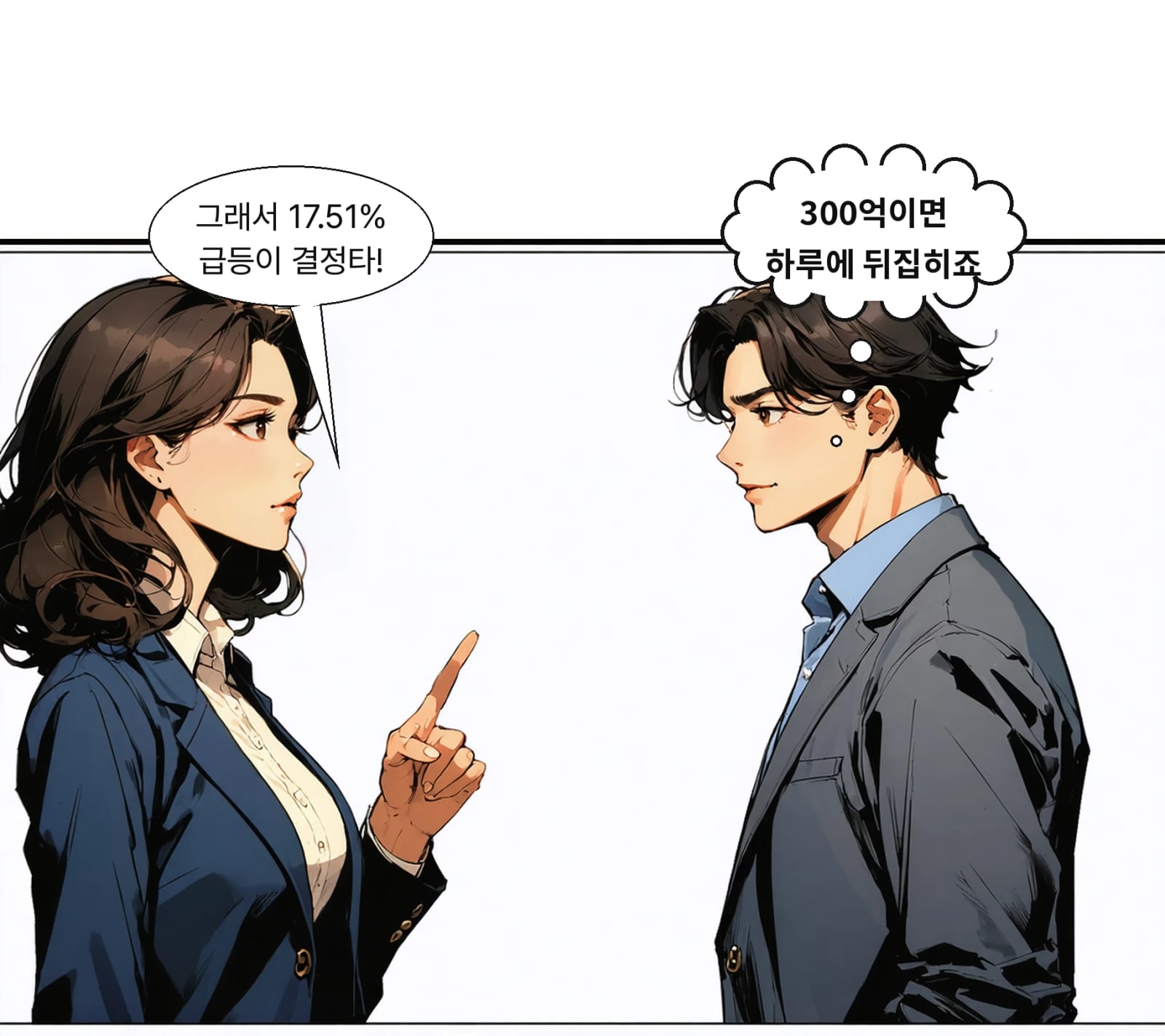 6일 하루 상승률 17.51%가 순위를 뒤집었다