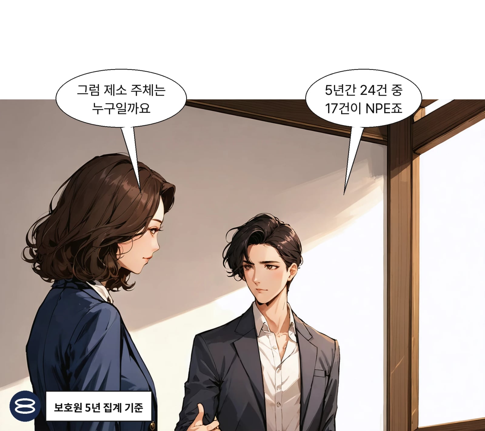 2022년부터 피소 24건 중 NPE 제소는 17건, 70.8%다
